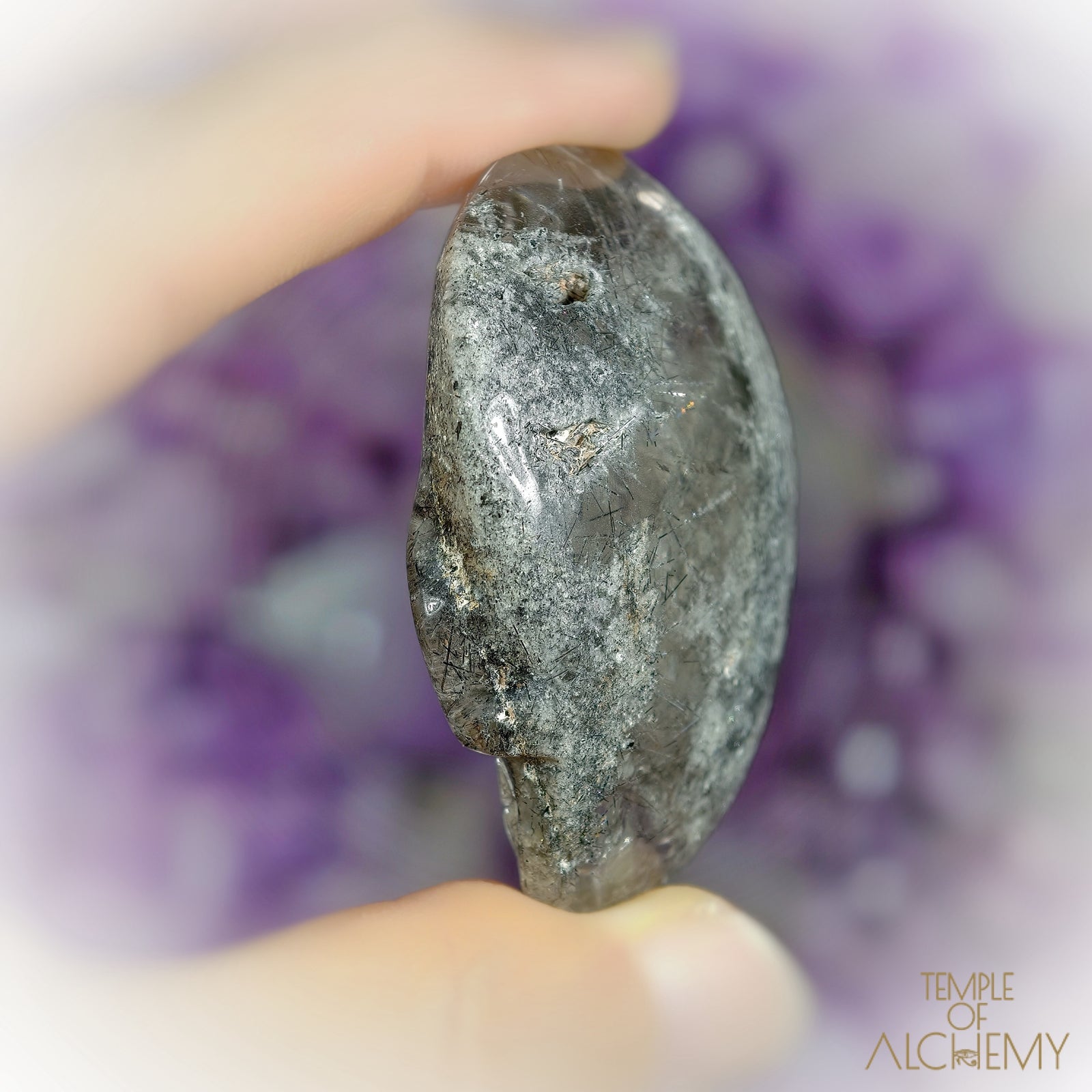 Lodolite x Black Tourmaline