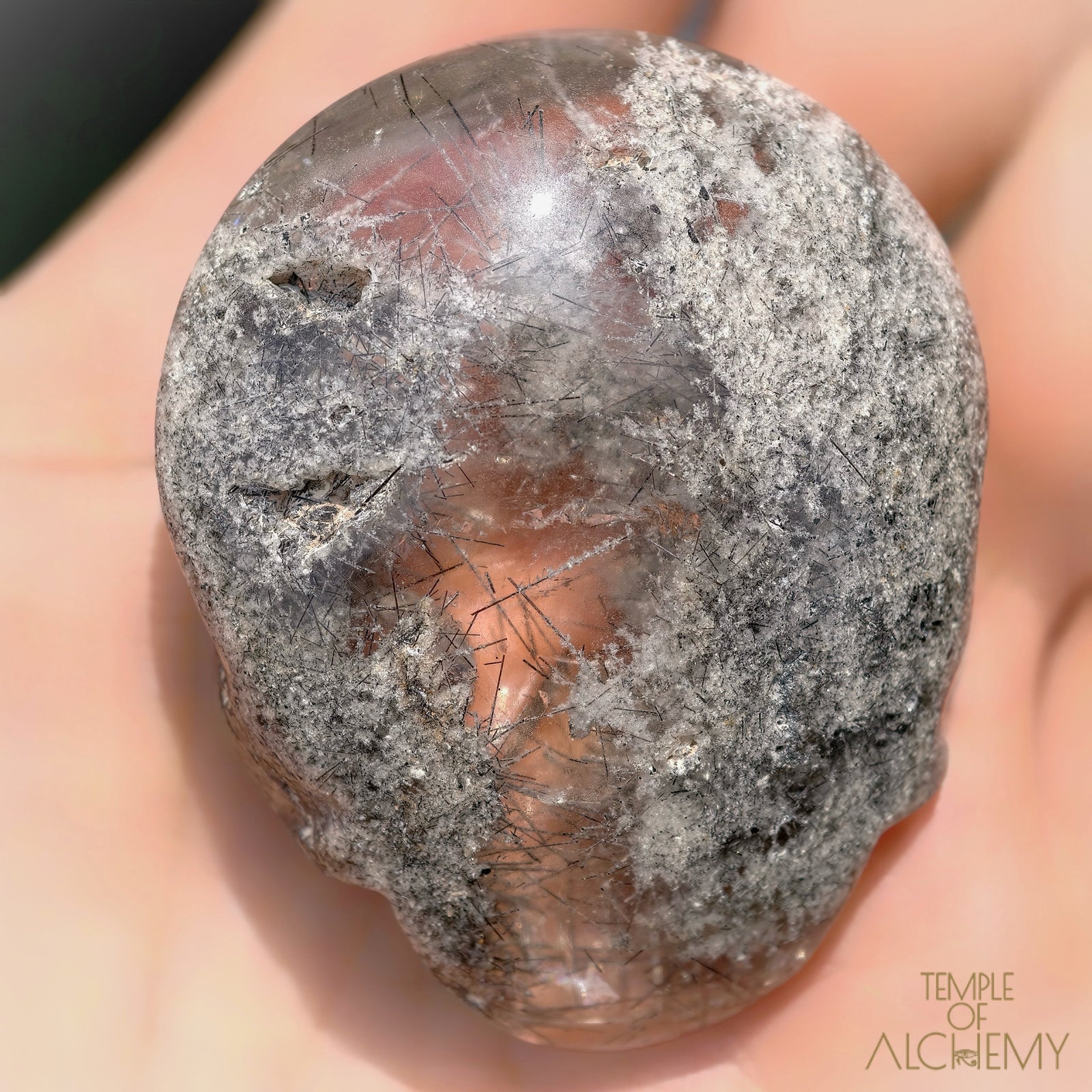 Lodolite x Black Tourmaline