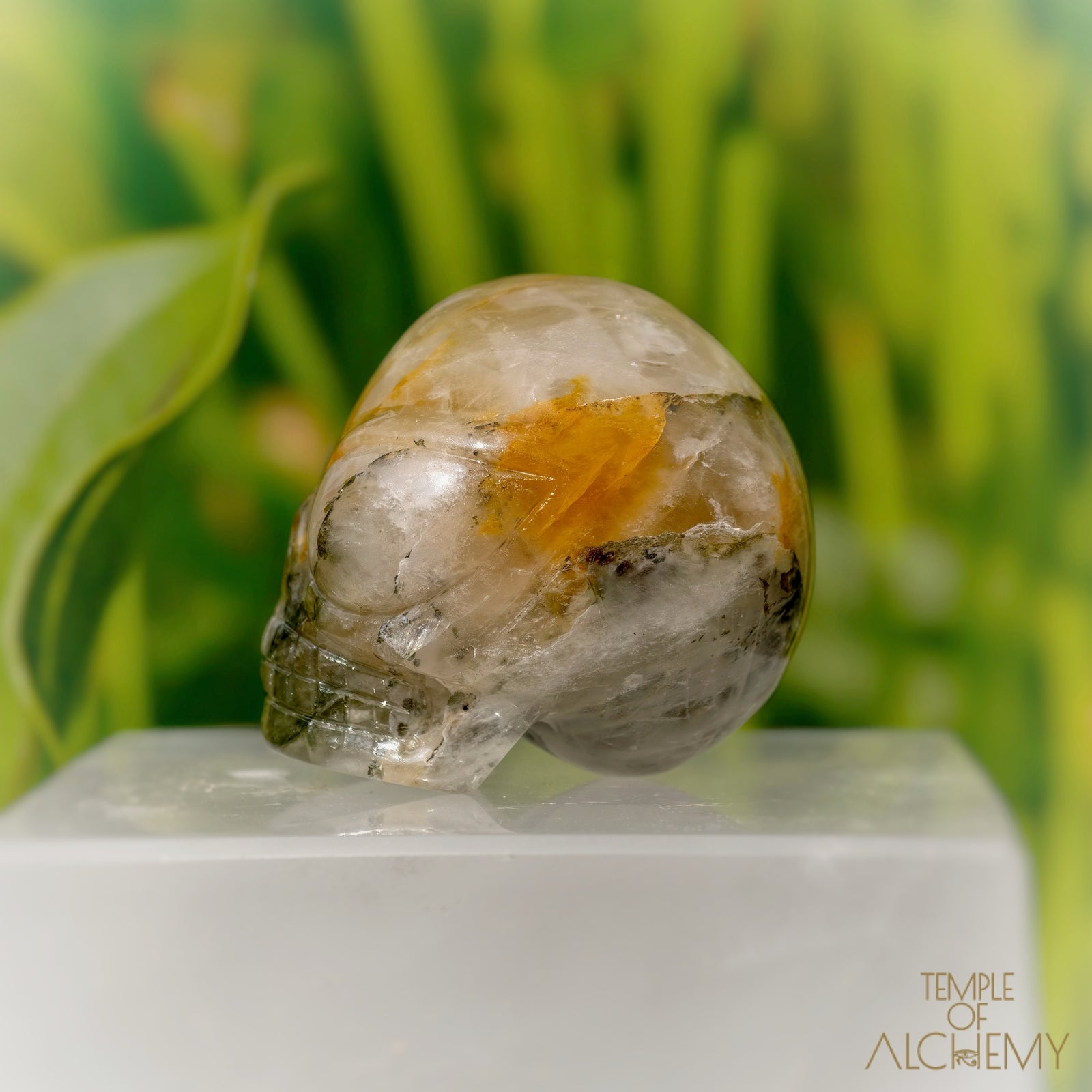 Green Chlorite x Golden Healer x Milky Quartz