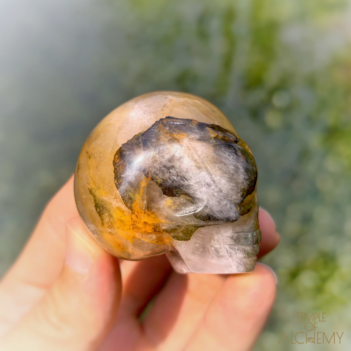 Green Chlorite x Golden Healer x Milky Quartz
