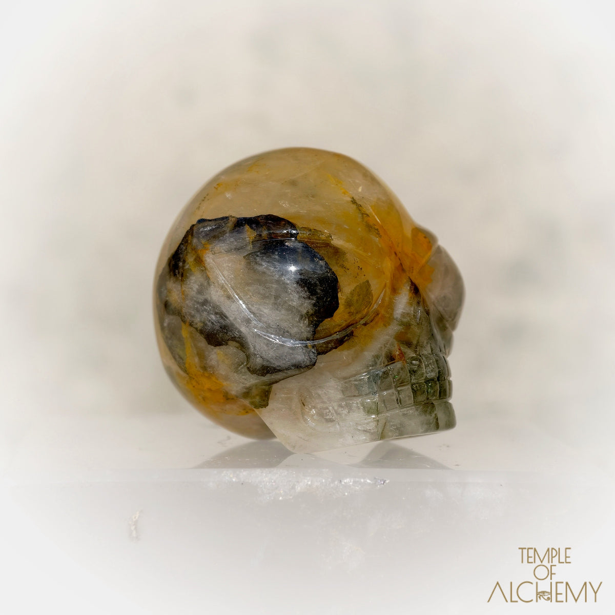 Green Chlorite x Golden Healer x Milky Quartz