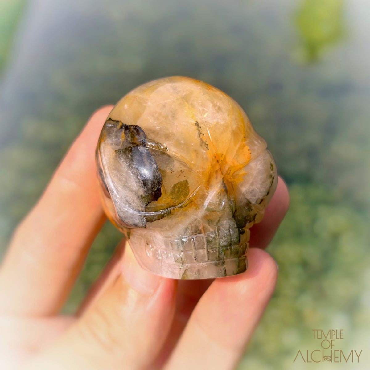 Green Chlorite x Golden Healer x Milky Quartz