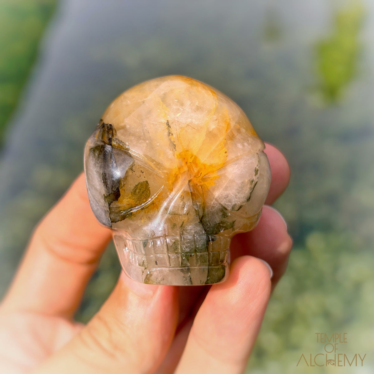 Green Chlorite x Golden Healer x Milky Quartz