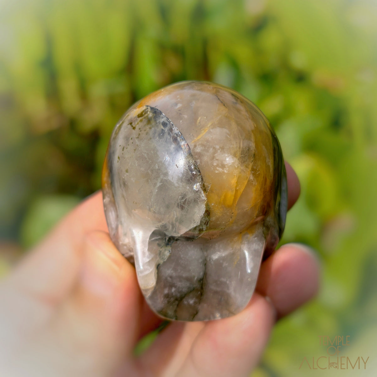 Green Chlorite x Golden Healer x Milky Quartz