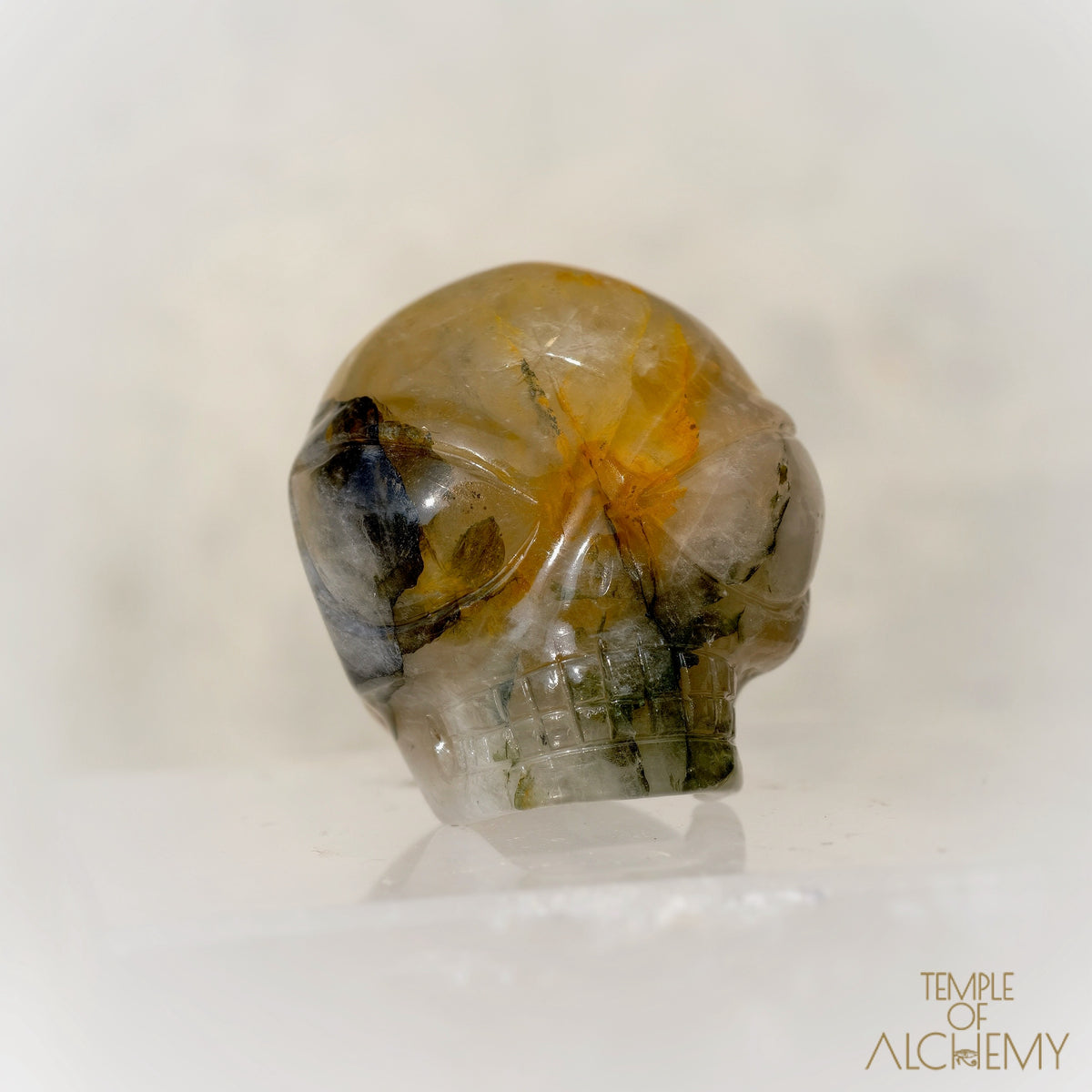Green Chlorite x Golden Healer x Milky Quartz