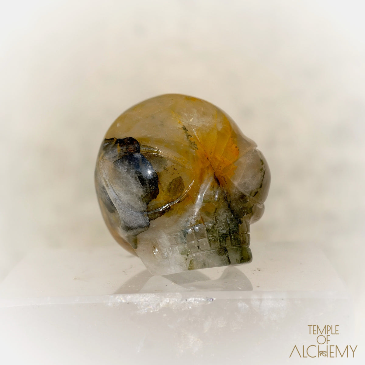 Green Chlorite x Golden Healer x Milky Quartz
