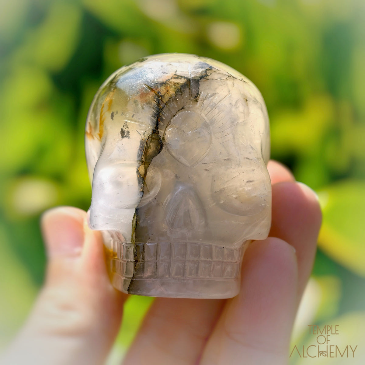 Green Chlorite x Golden Healer x Milky Quartz