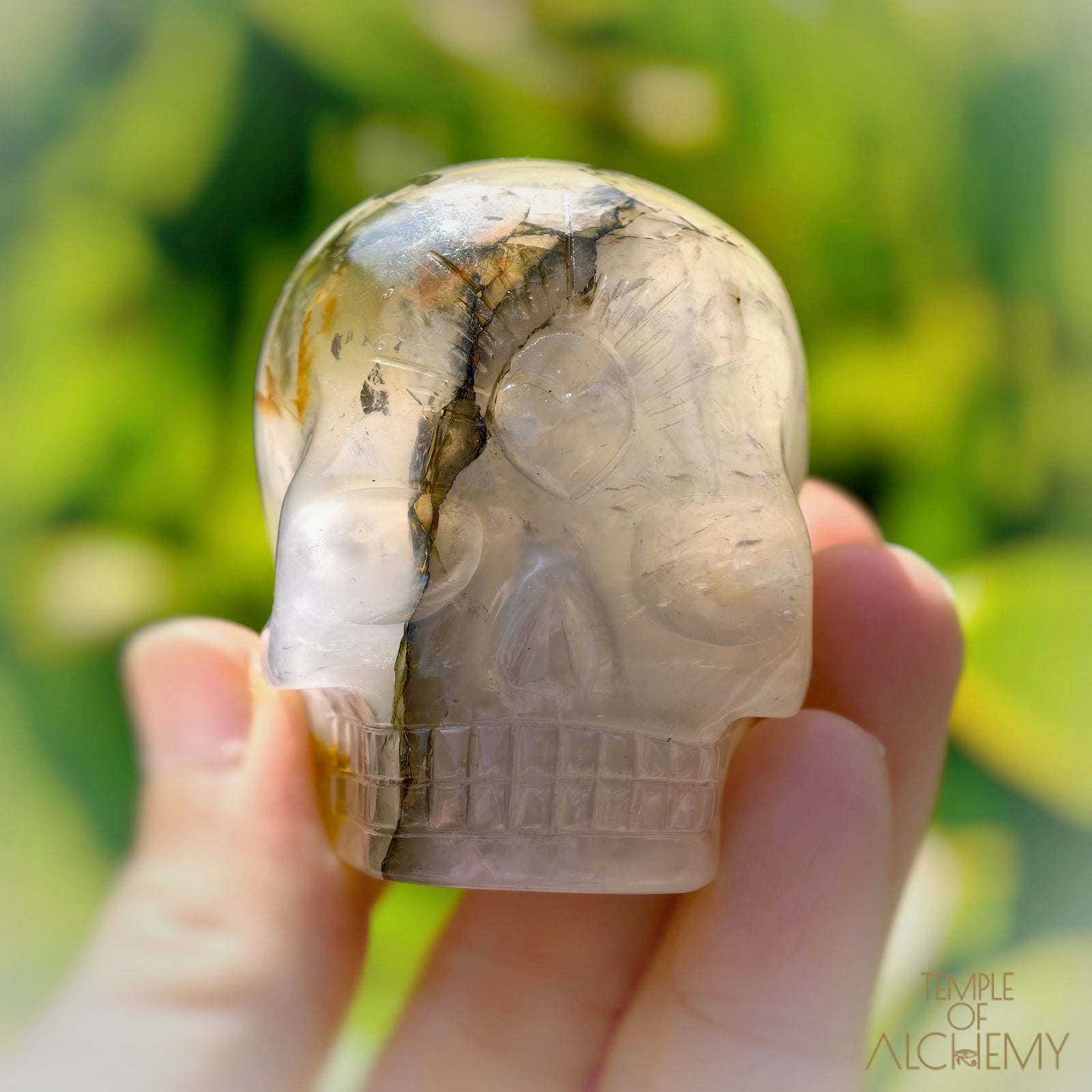 Green Chlorite x Golden Healer x Milky Quartz