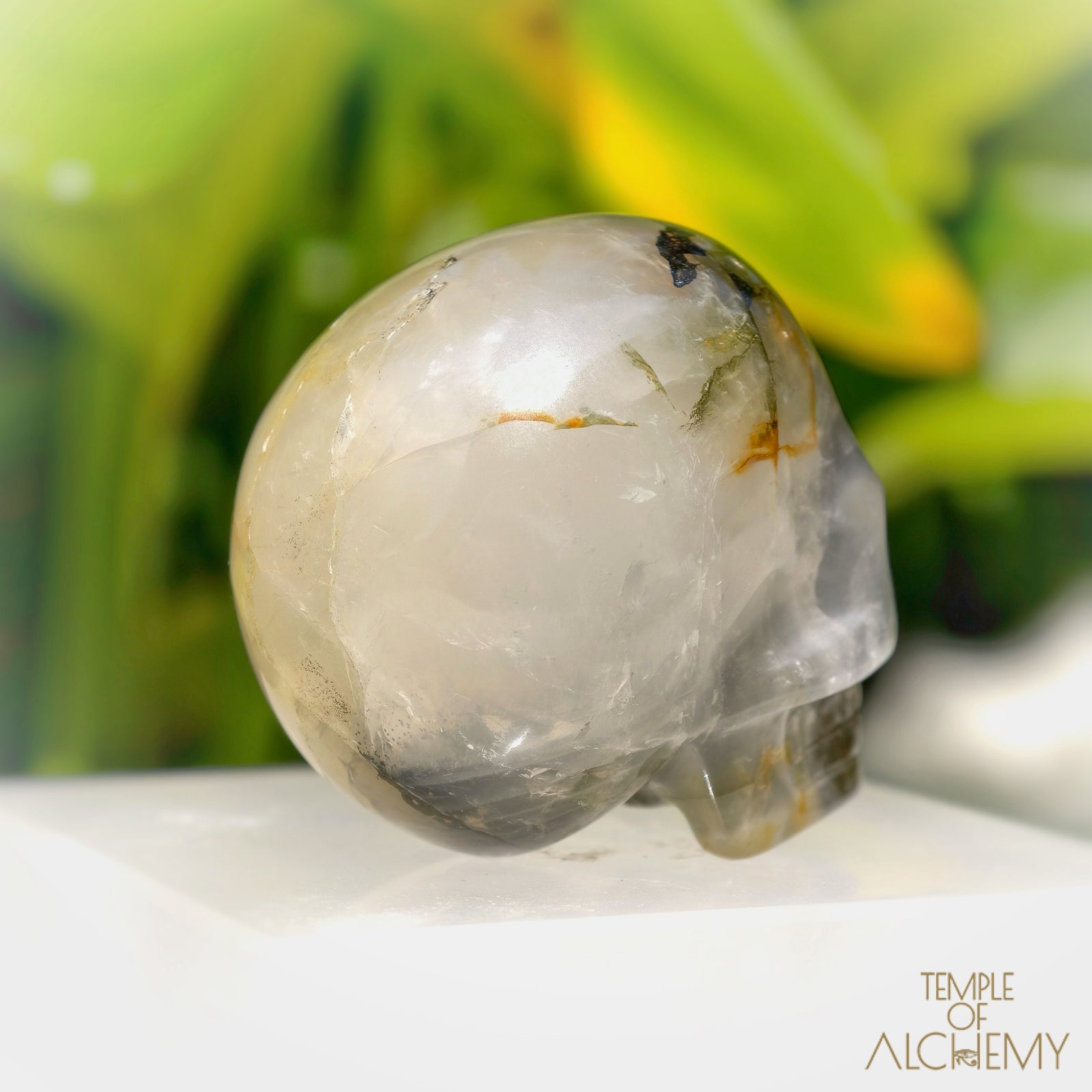 Green Chlorite x Golden Healer x Milky Quartz