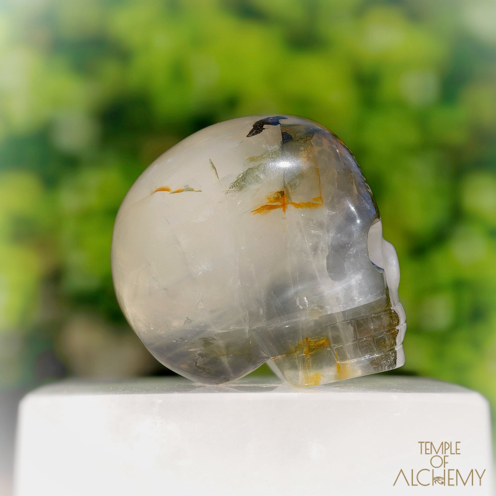 Green Chlorite x Golden Healer x Milky Quartz