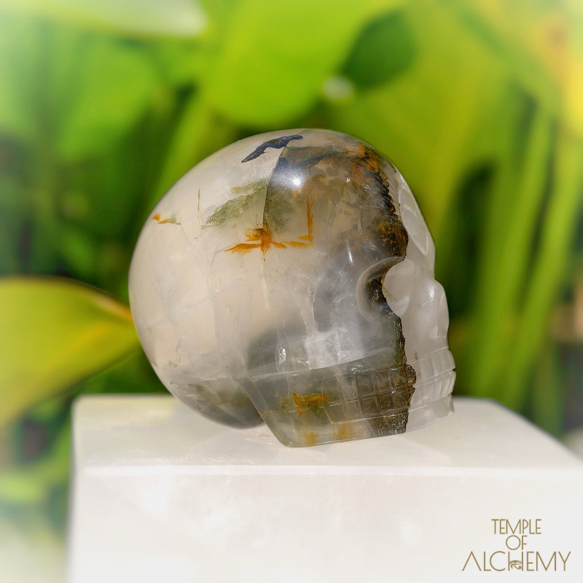 Green Chlorite x Golden Healer x Milky Quartz