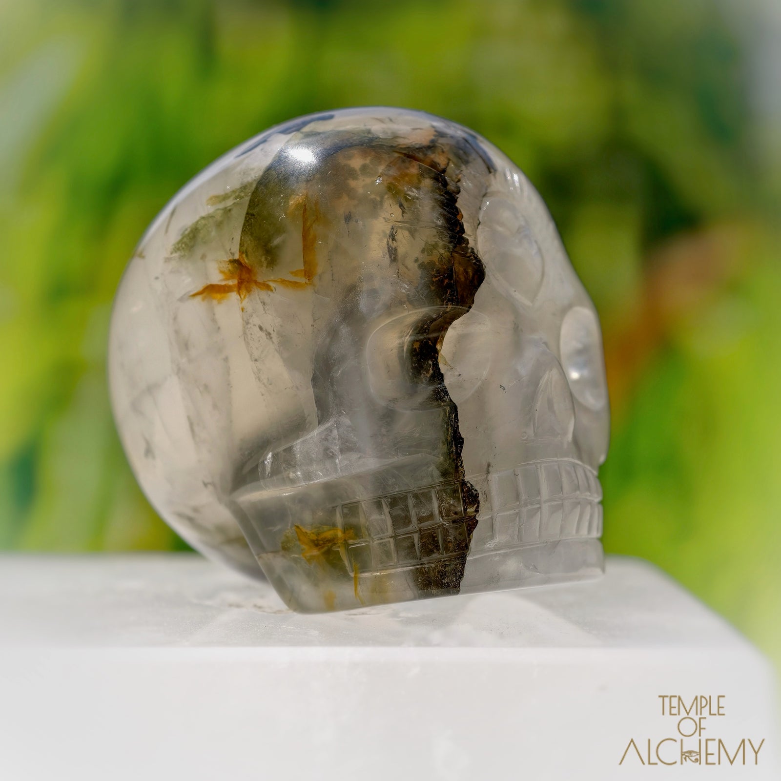 Green Chlorite x Golden Healer x Milky Quartz