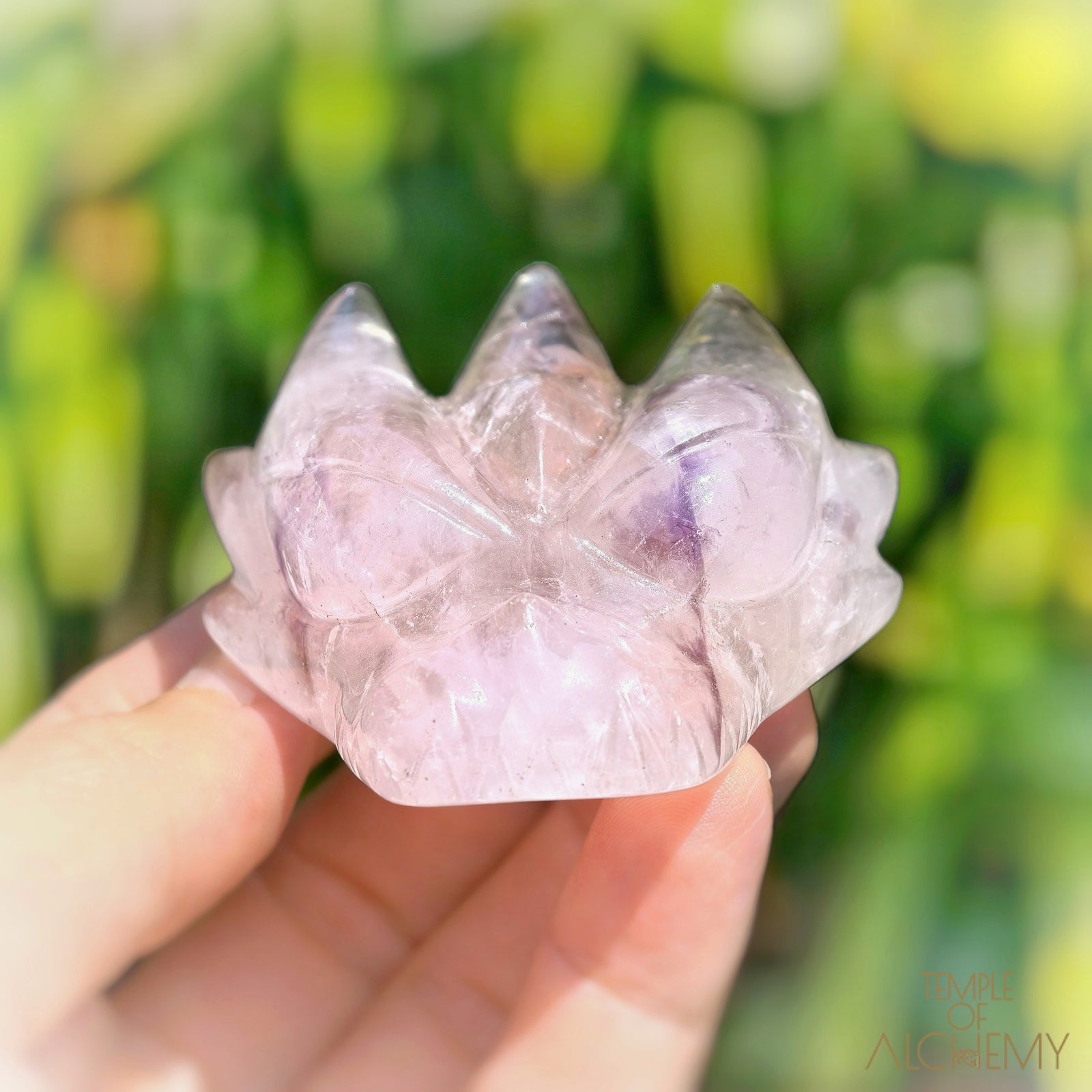 Elestial Trapiche Amethyst