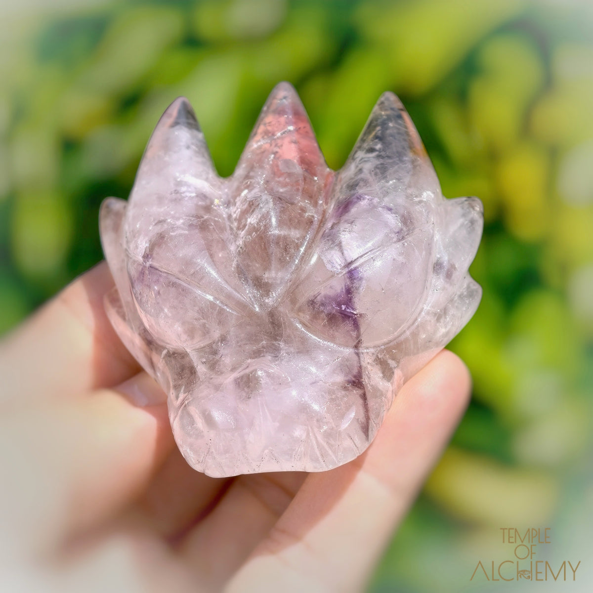 Elestial Trapiche Amethyst