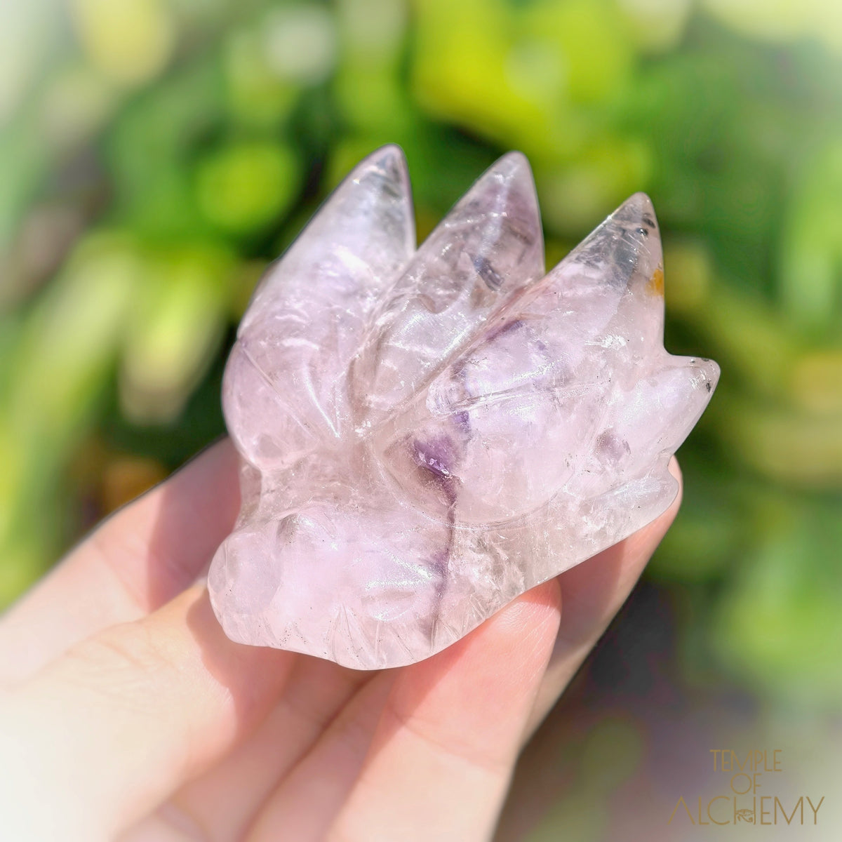 Elestial Trapiche Amethyst