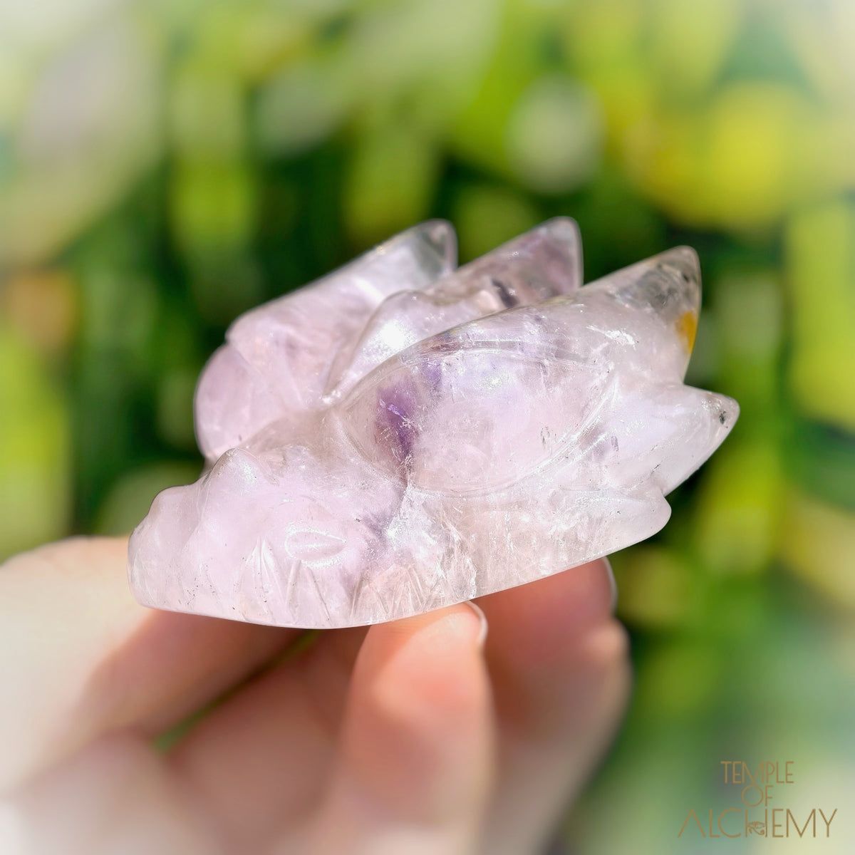 Elestial Trapiche Amethyst