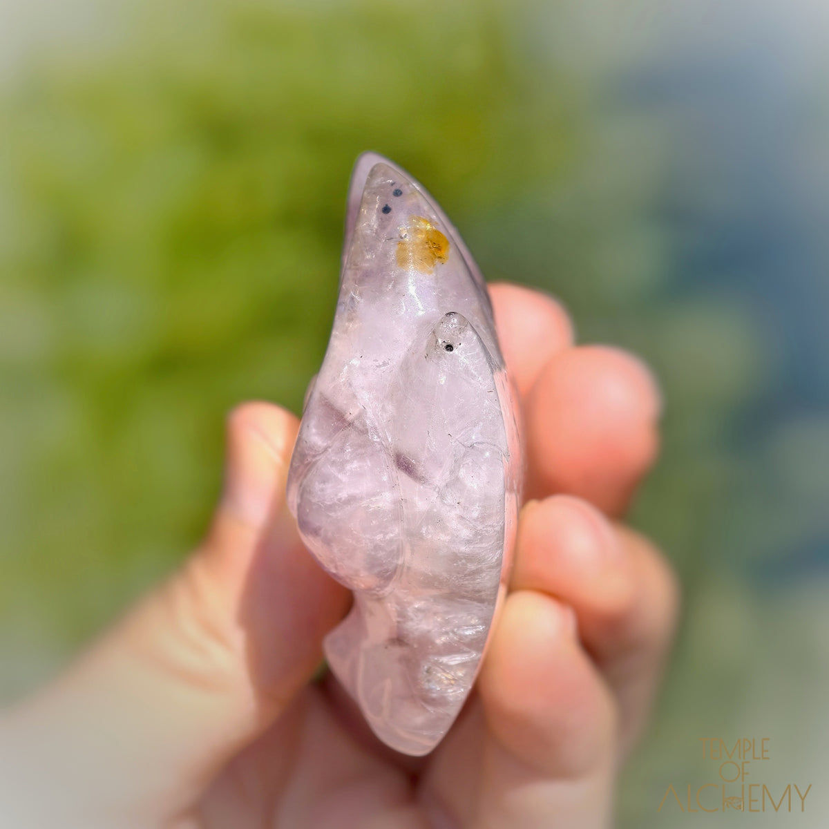 Elestial Trapiche Amethyst