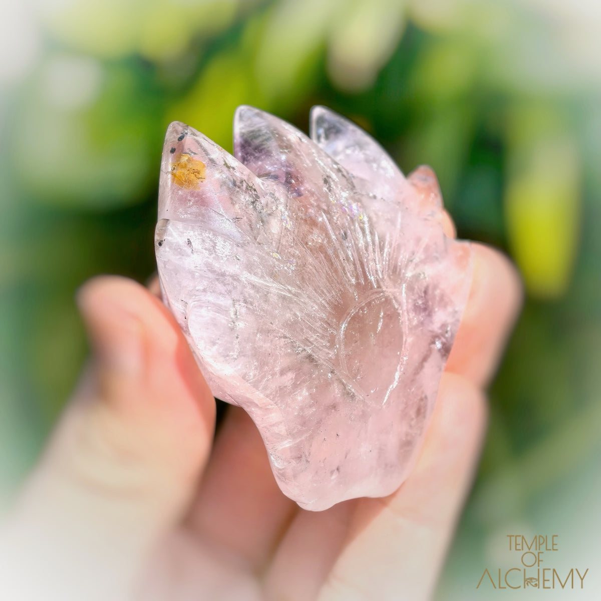 Elestial Trapiche Amethyst
