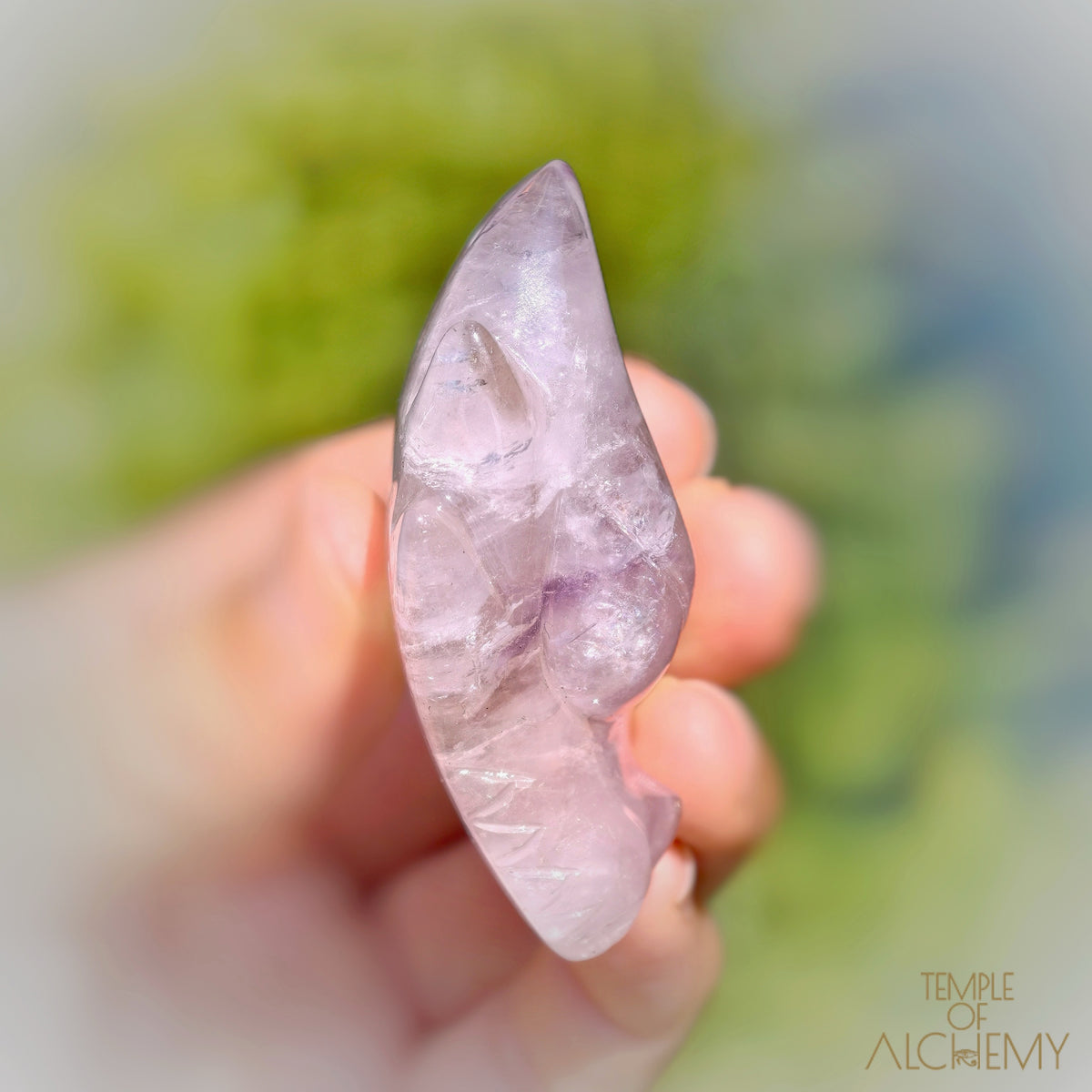 Elestial Trapiche Amethyst