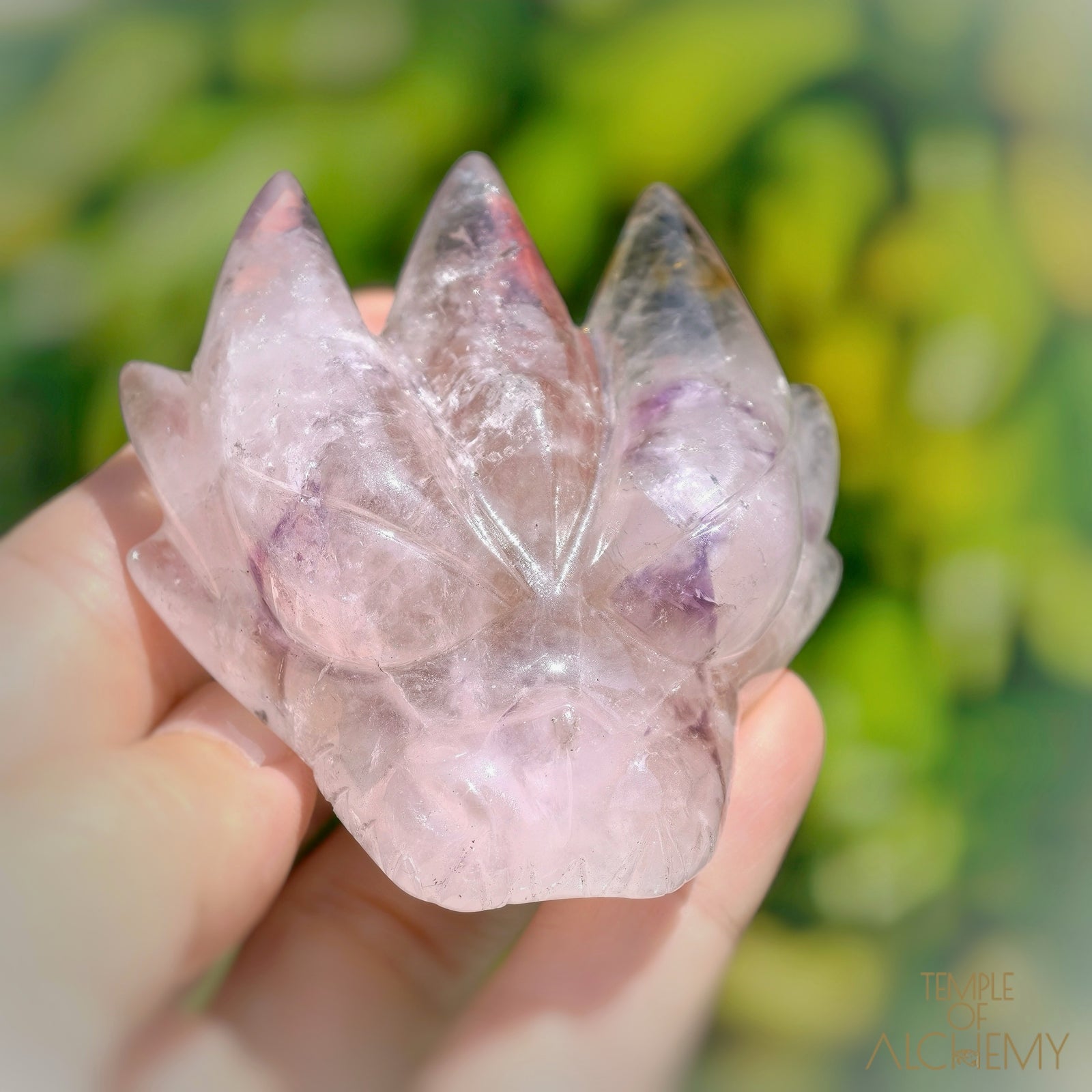 Elestial Trapiche Amethyst