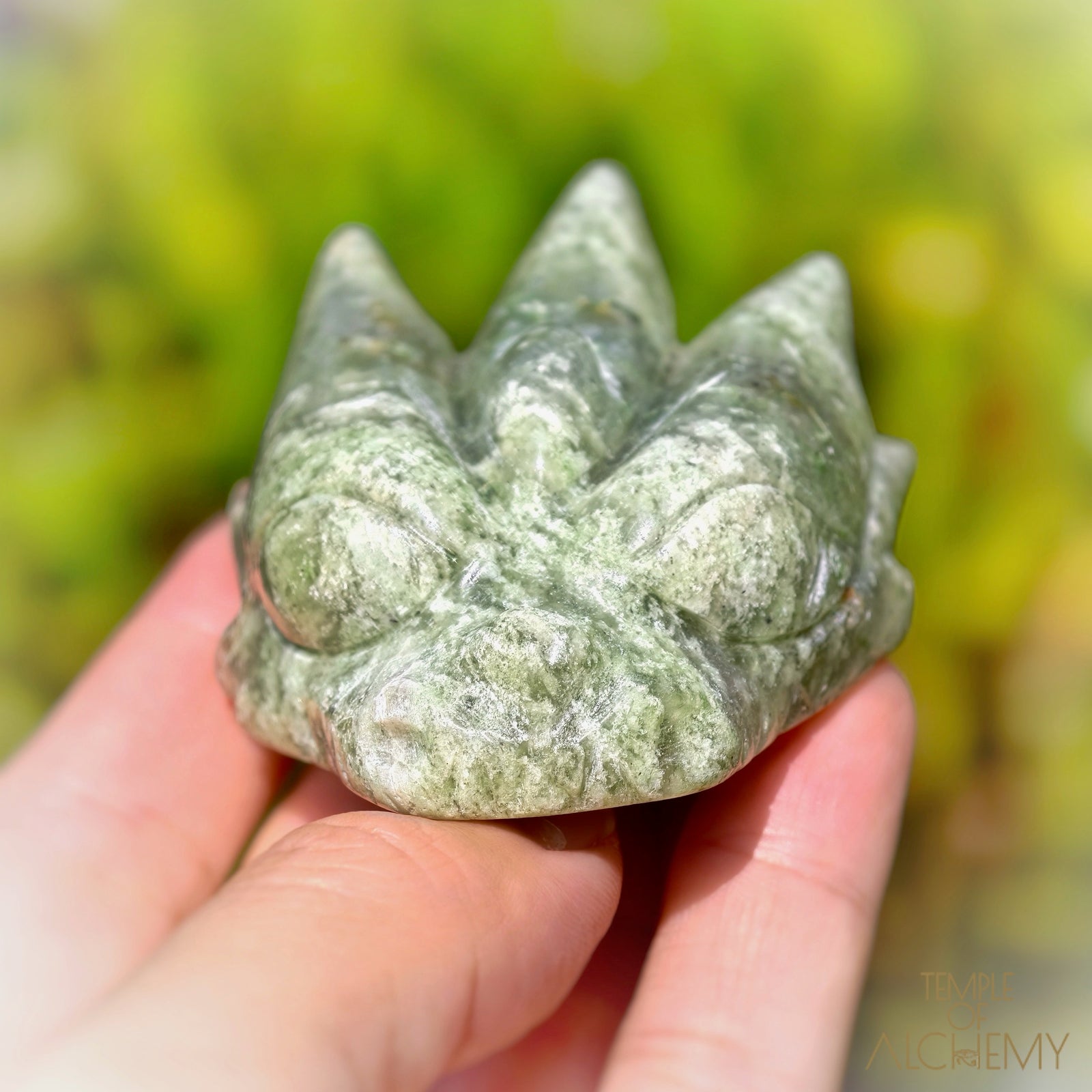 Green Chlorite x Chalcedony
