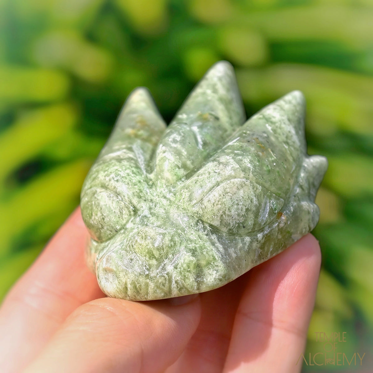 Green Chlorite x Chalcedony