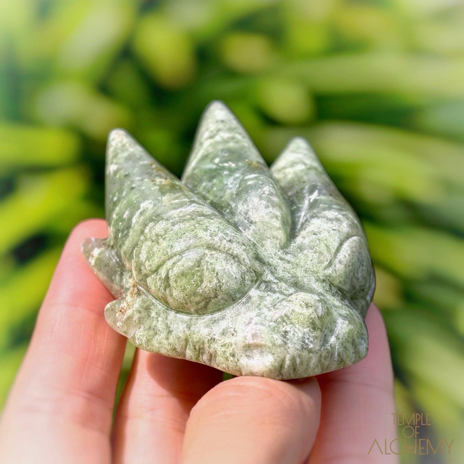 Green Chlorite x Chalcedony