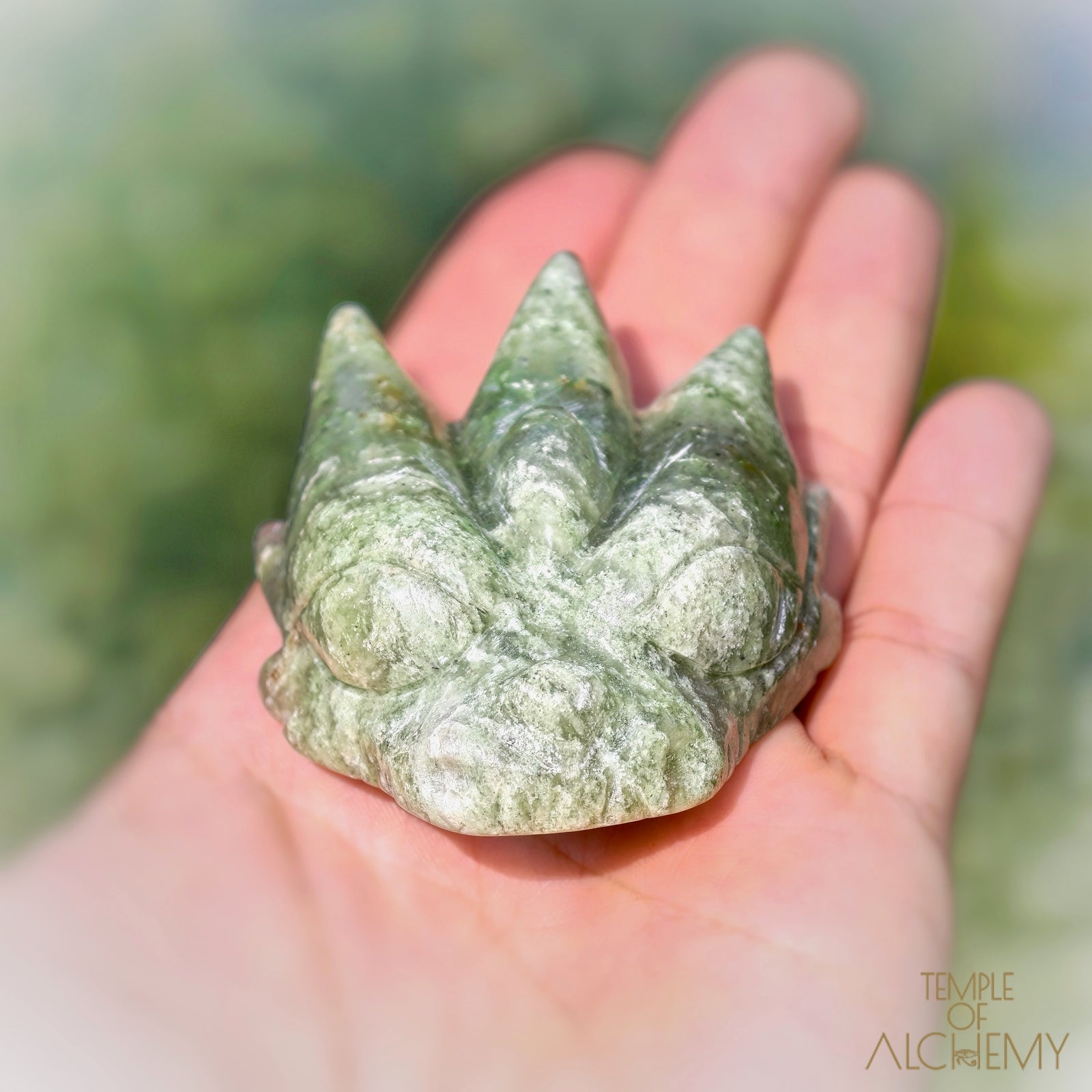 Green Chlorite x Chalcedony