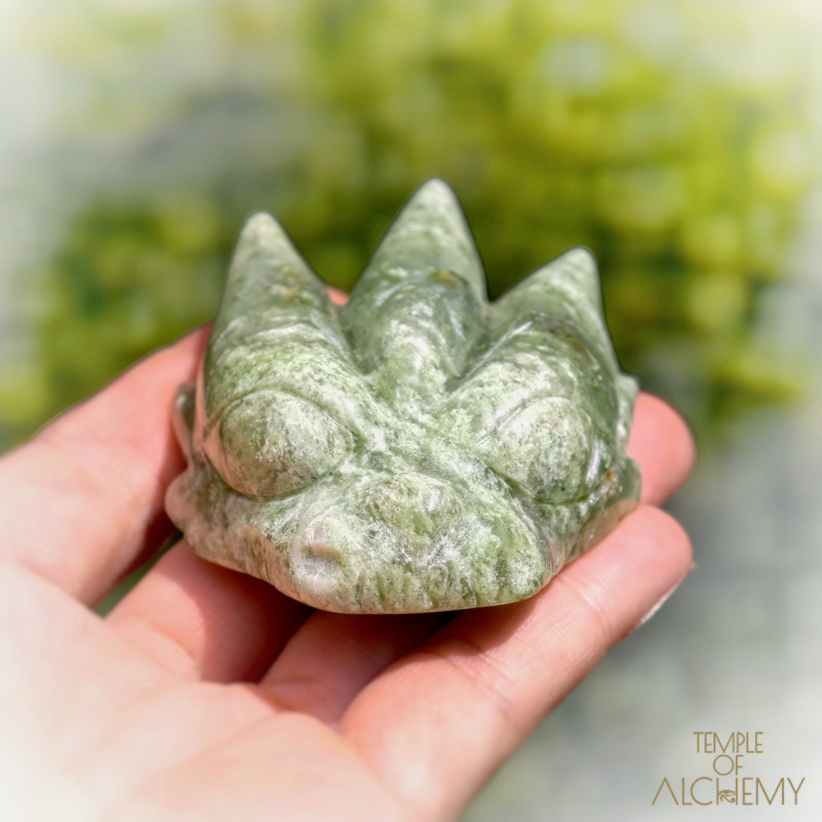 Green Chlorite x Chalcedony