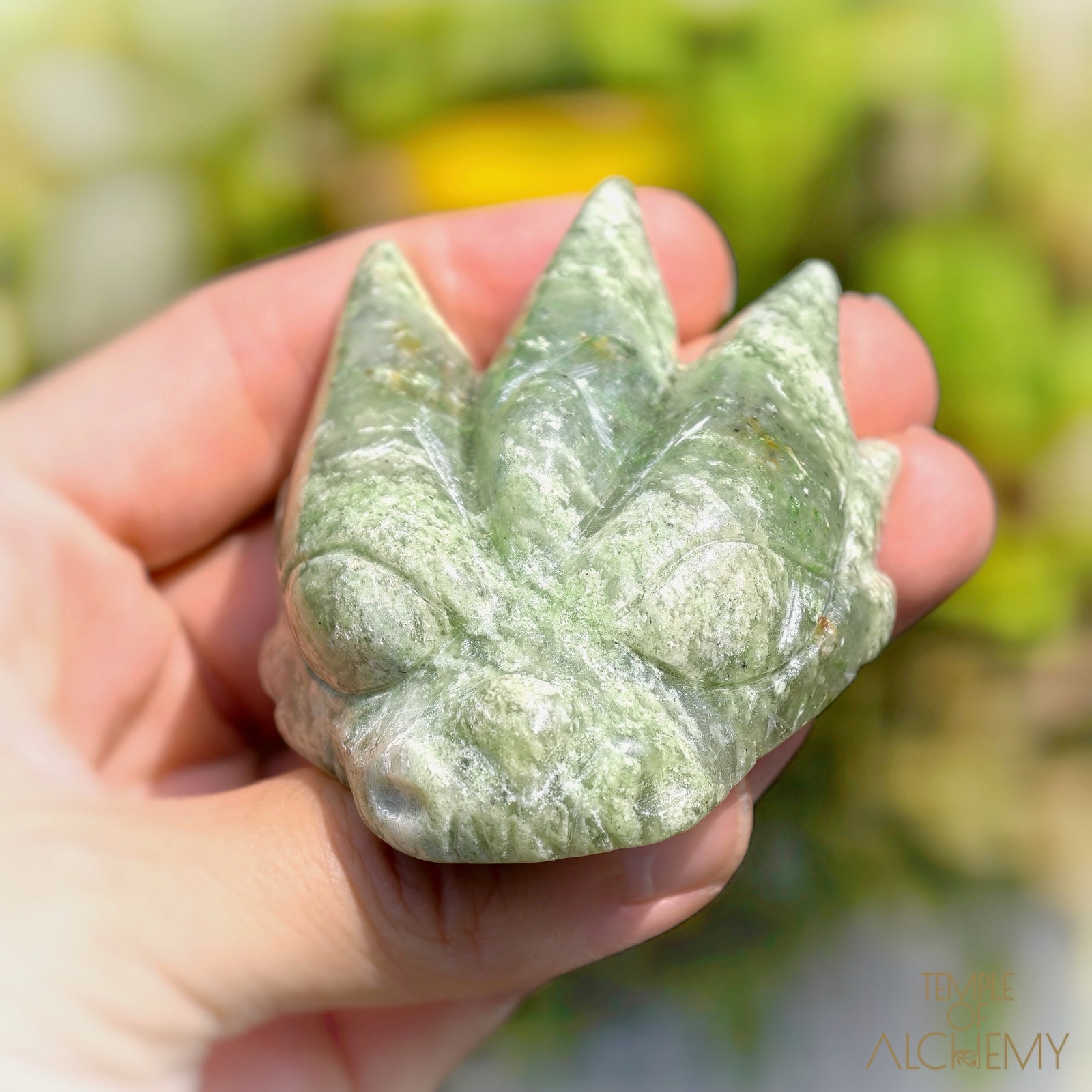 Green Chlorite x Chalcedony