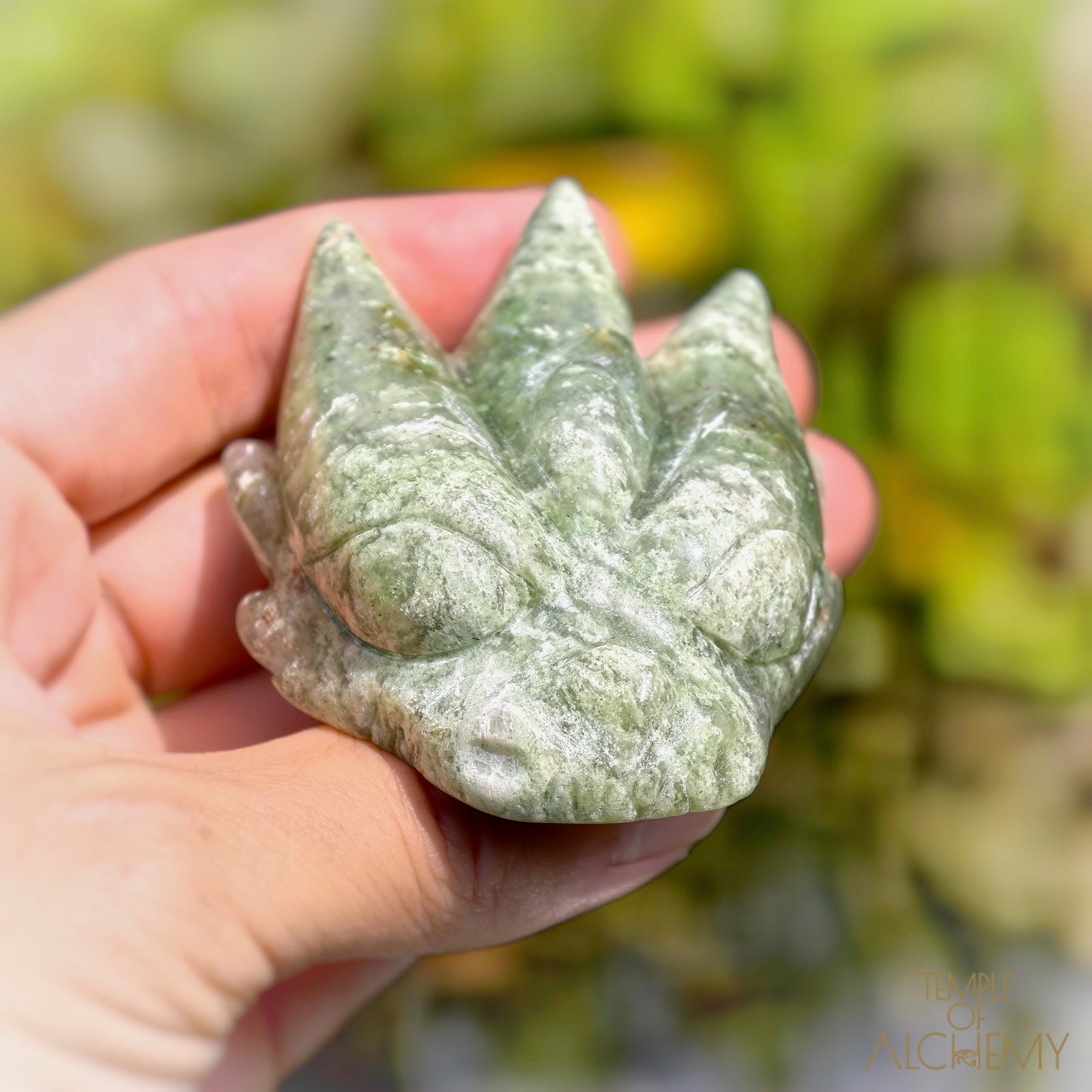 Green Chlorite x Chalcedony