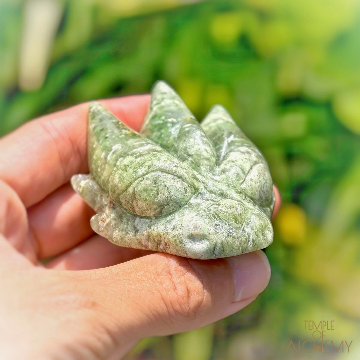 Green Chlorite x Chalcedony