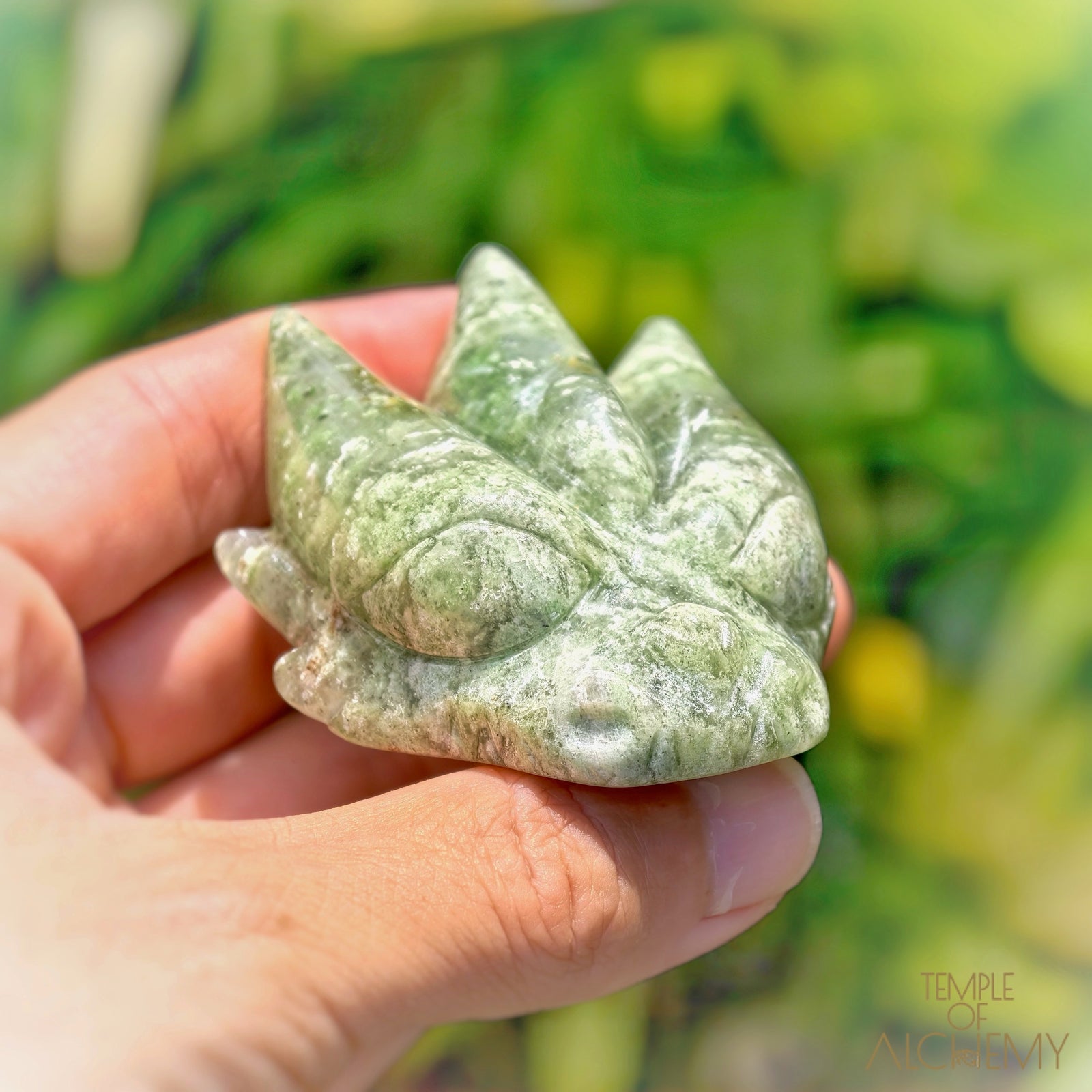 Green Chlorite x Chalcedony