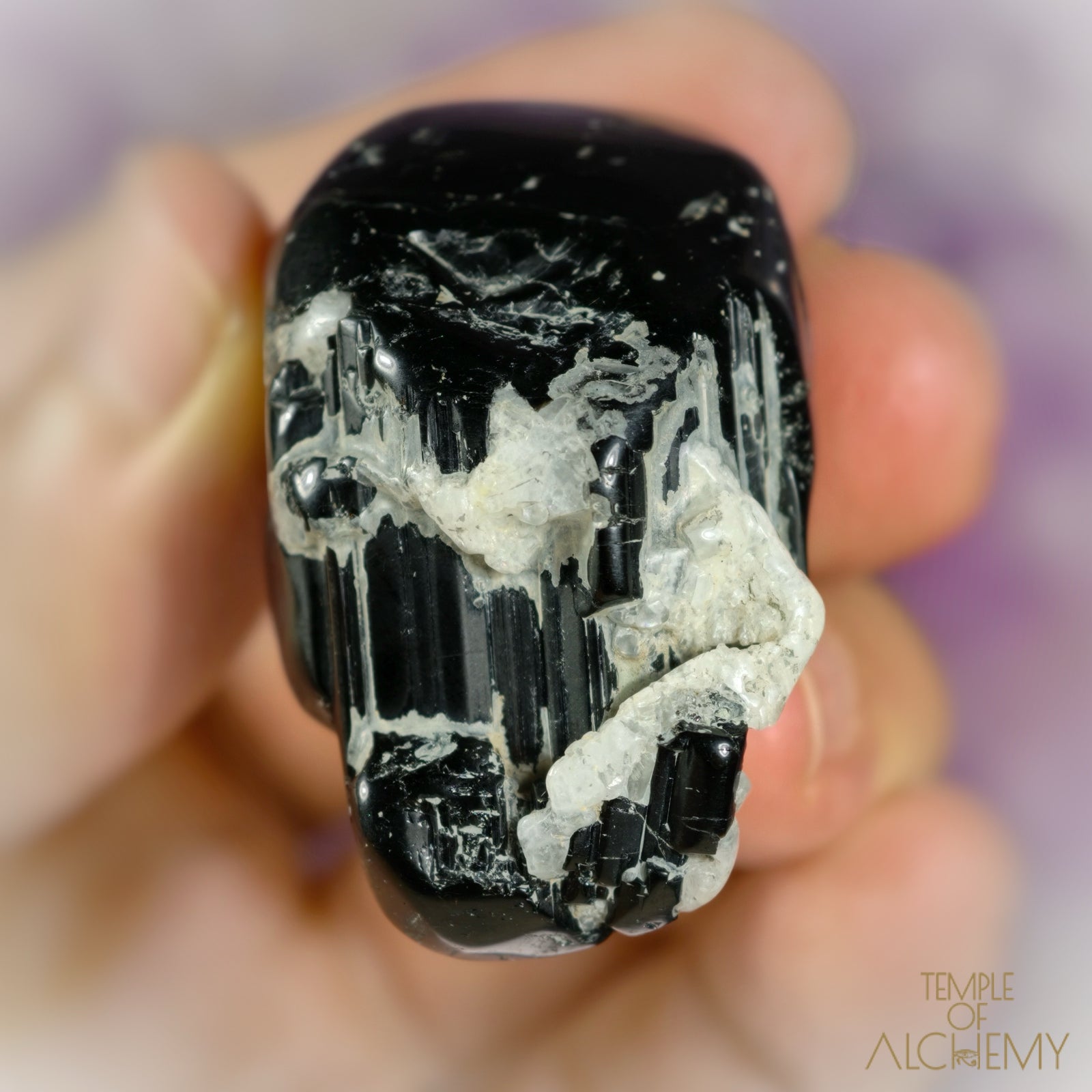 Black Tourmaline x Feldspar