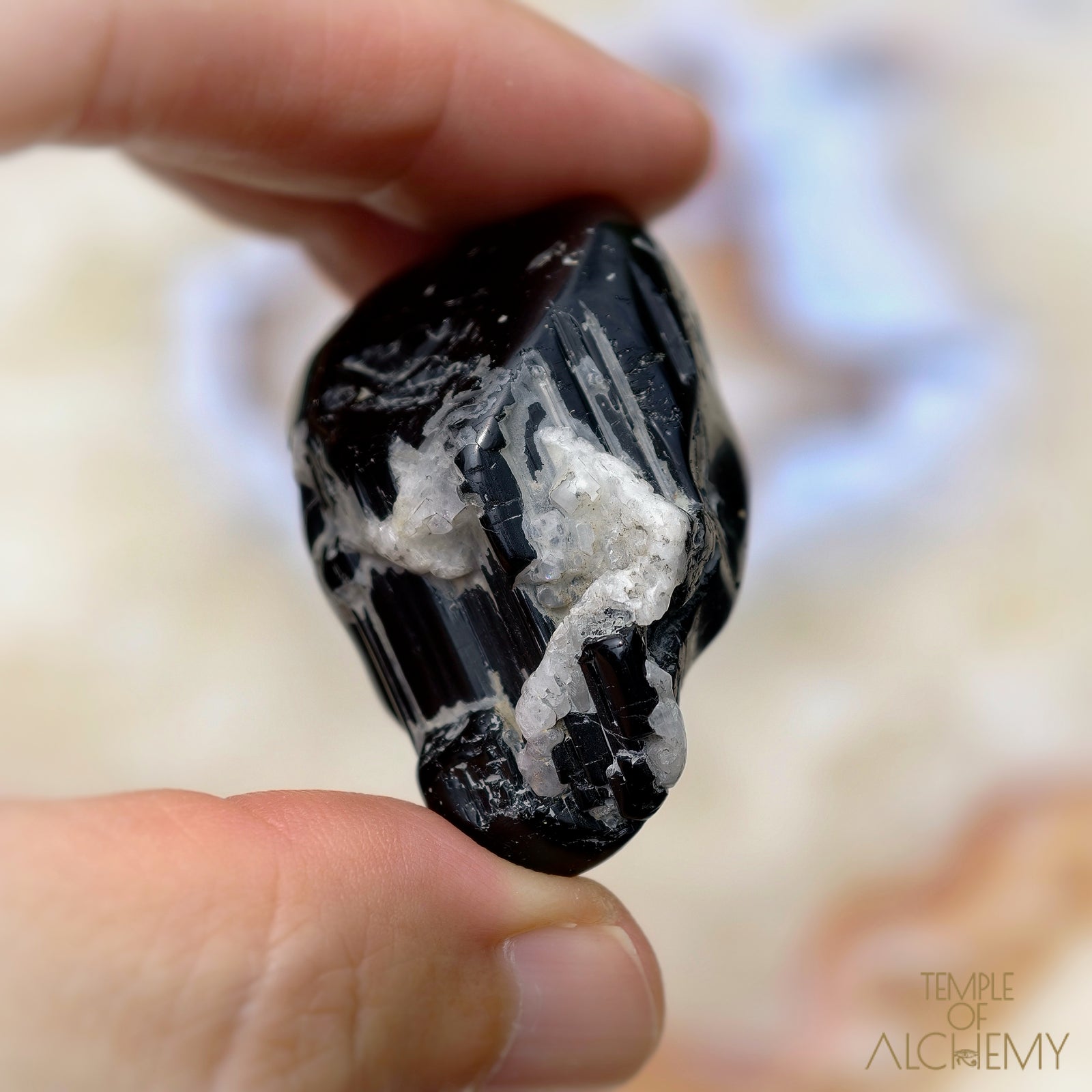 Black Tourmaline x Feldspar