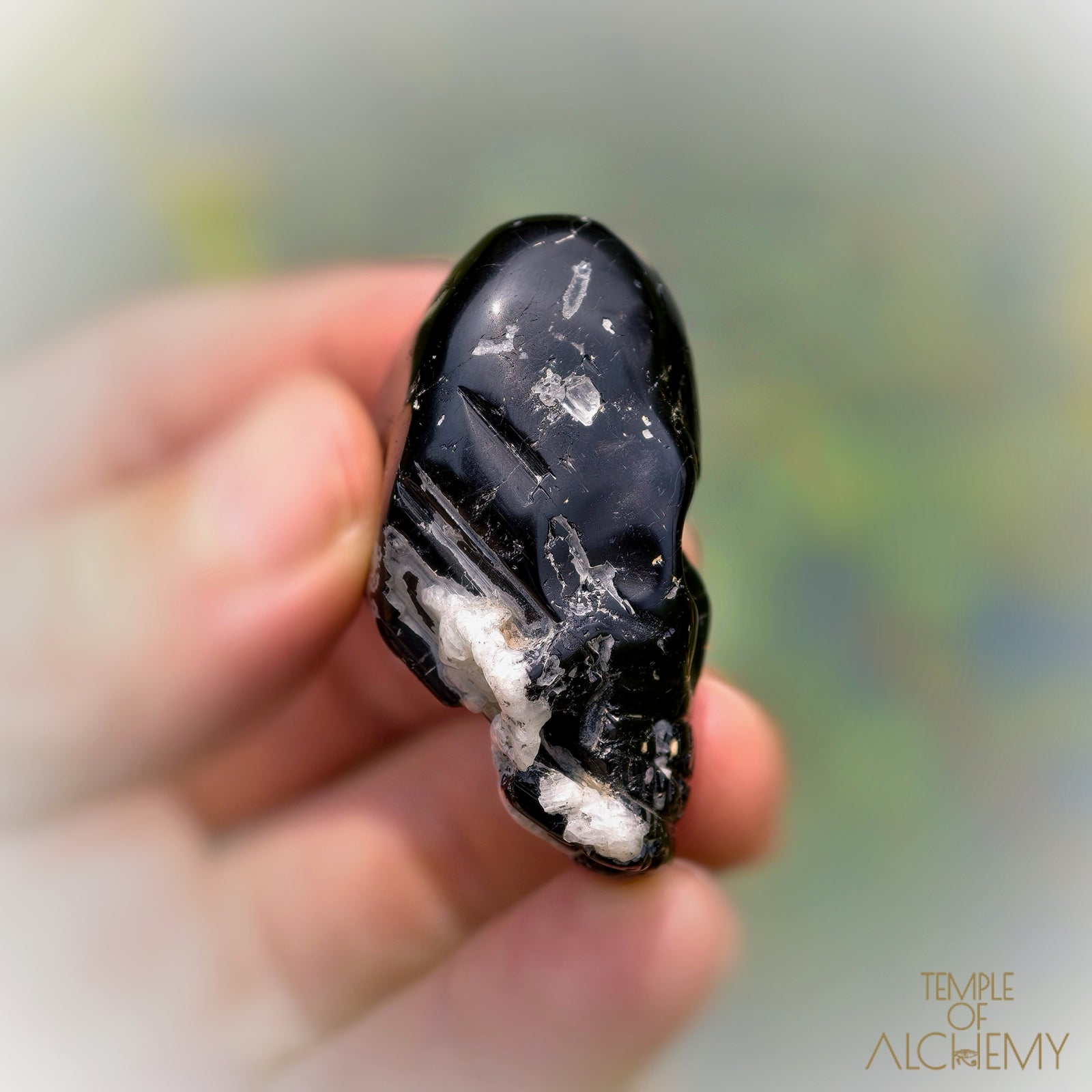 Black Tourmaline x Feldspar