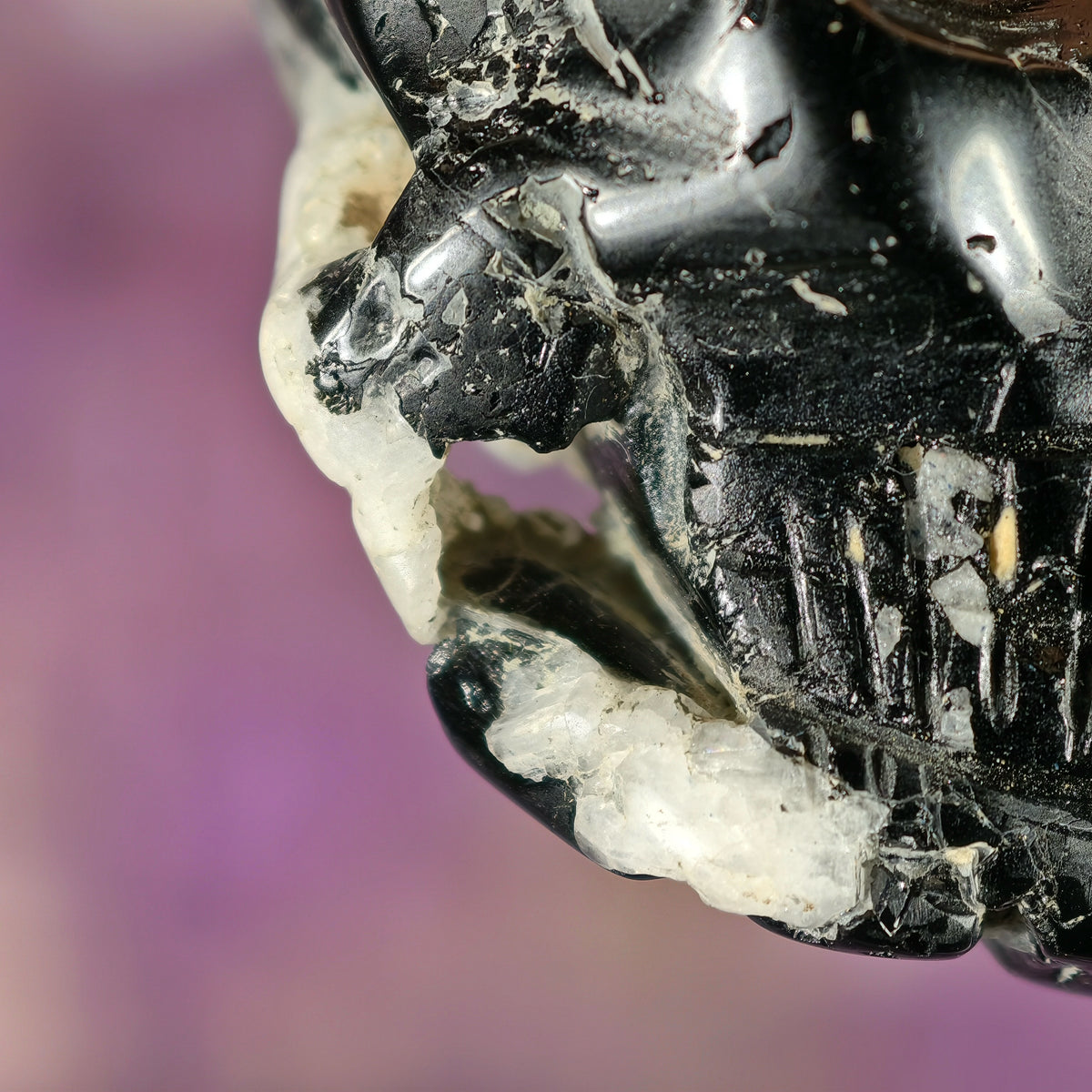Black Tourmaline x Feldspar