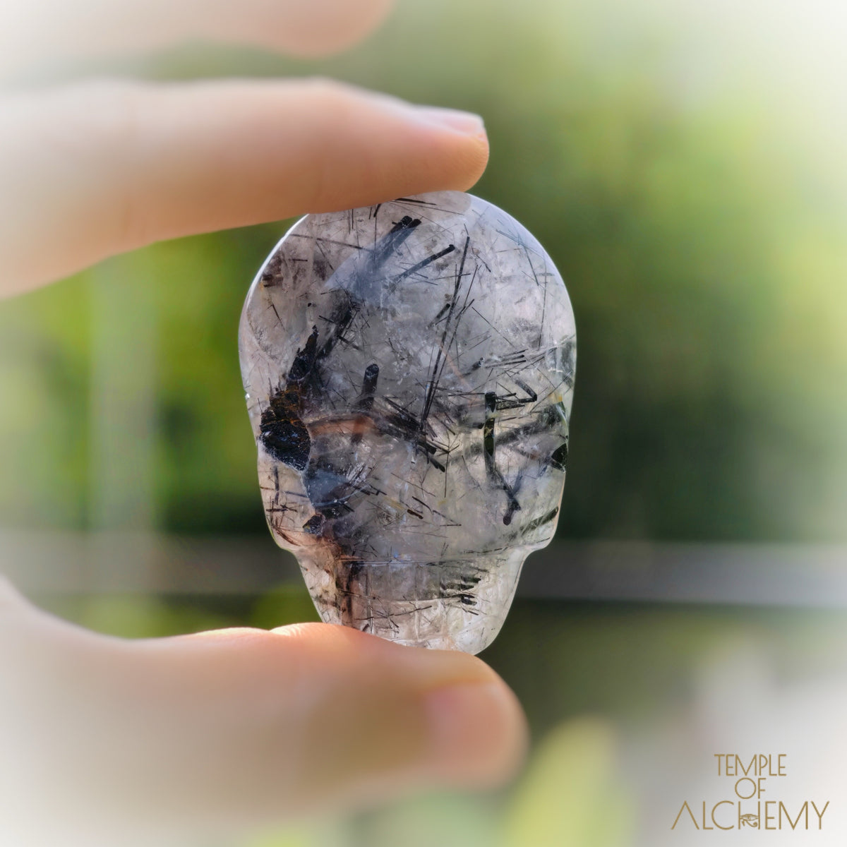 The Protector  𓆃 Black Tourmaline x Milky Quartz