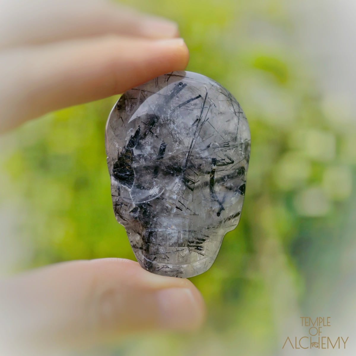 The Protector  𓆃 Black Tourmaline x Milky Quartz