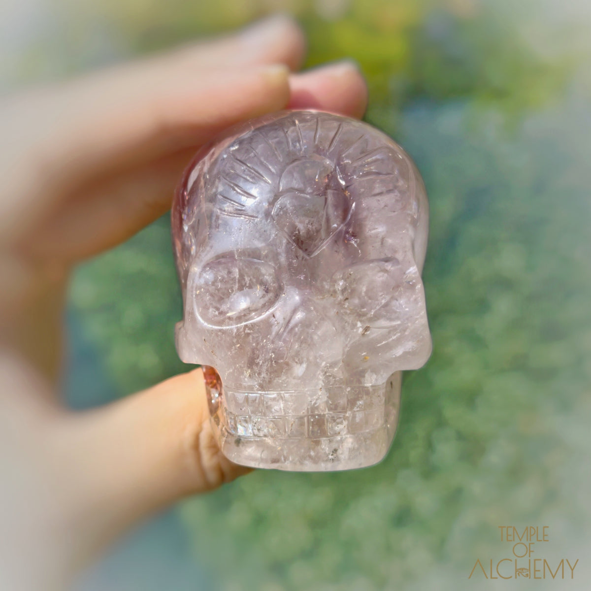 Elestial Trapiche Phantom Amethyst