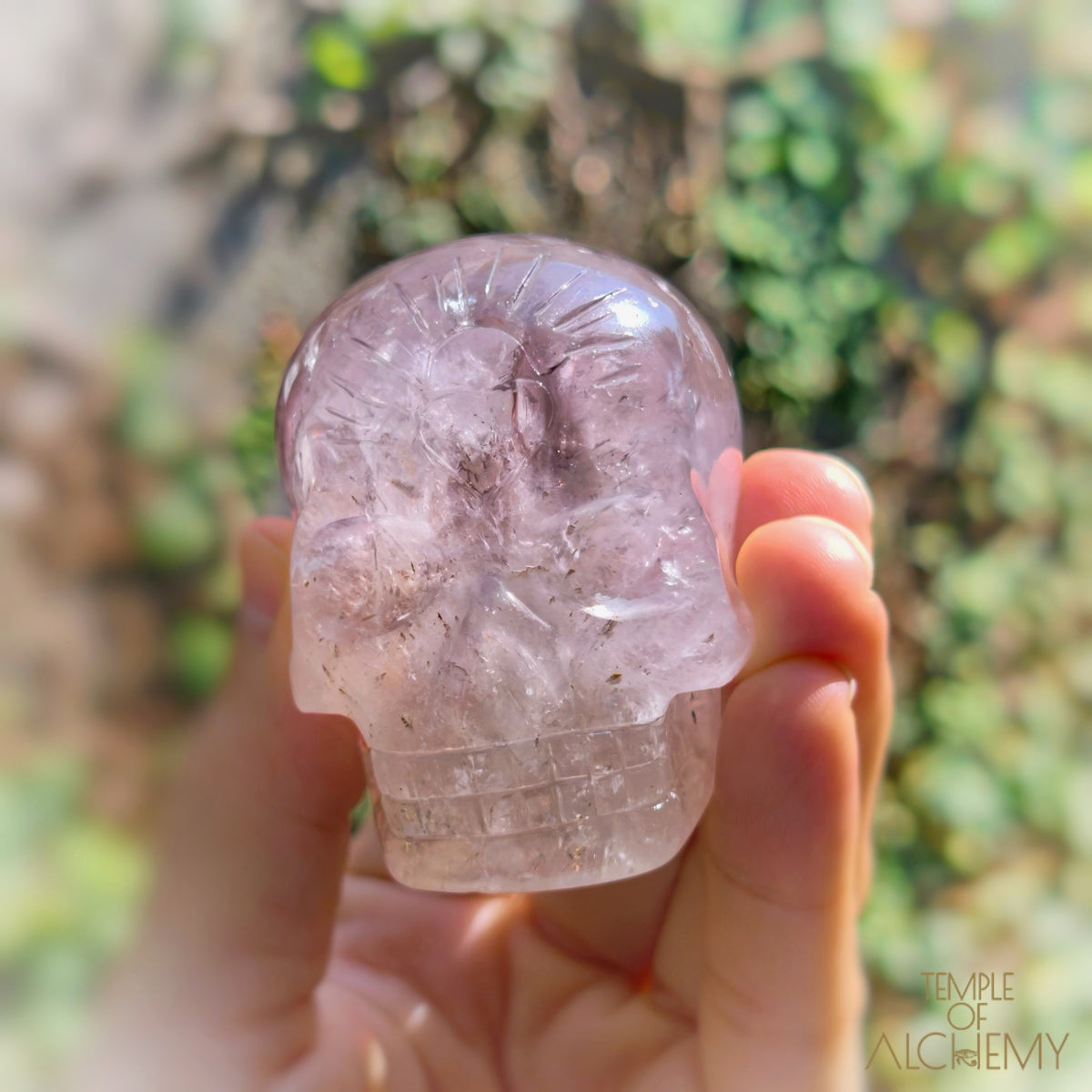 Elestial Trapiche Phantom Amethyst