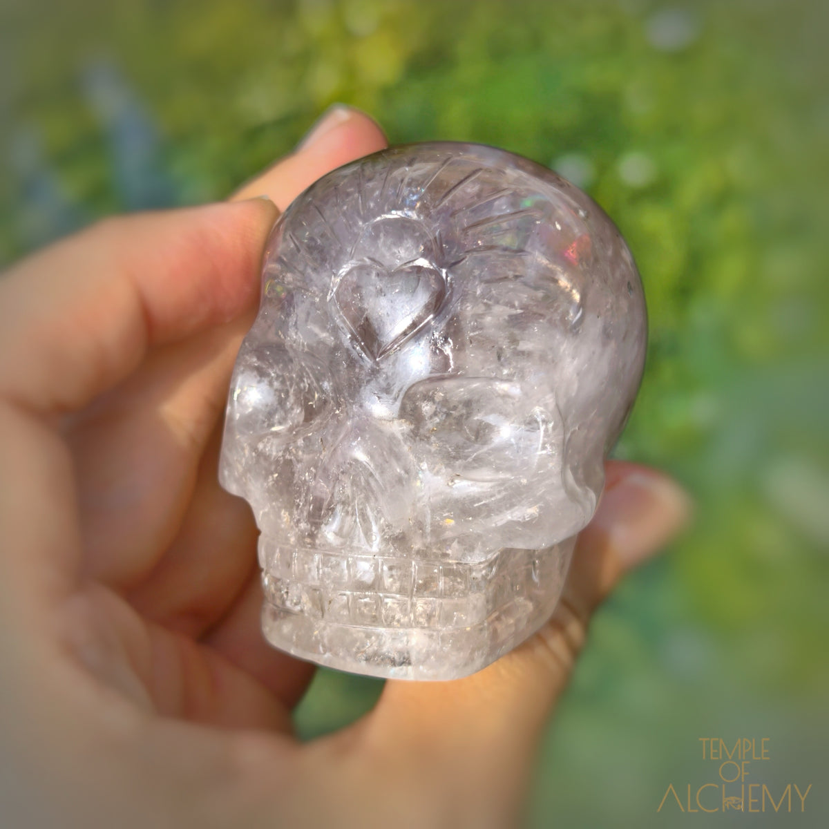 Elestial Trapiche Phantom Amethyst