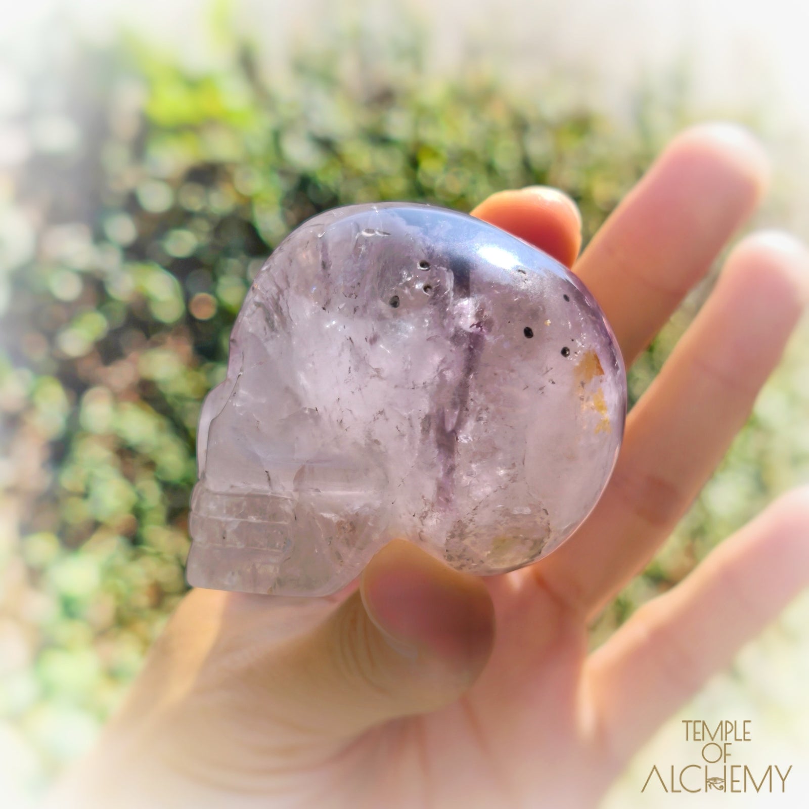 Elestial Trapiche Phantom Amethyst