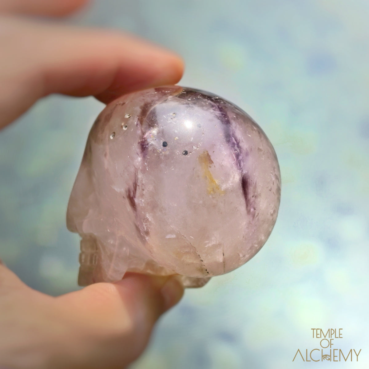 Elestial Trapiche Phantom Amethyst