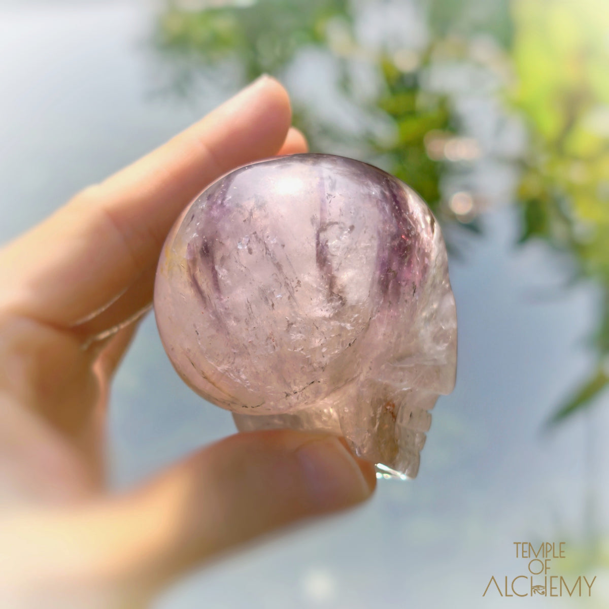Elestial Trapiche Phantom Amethyst