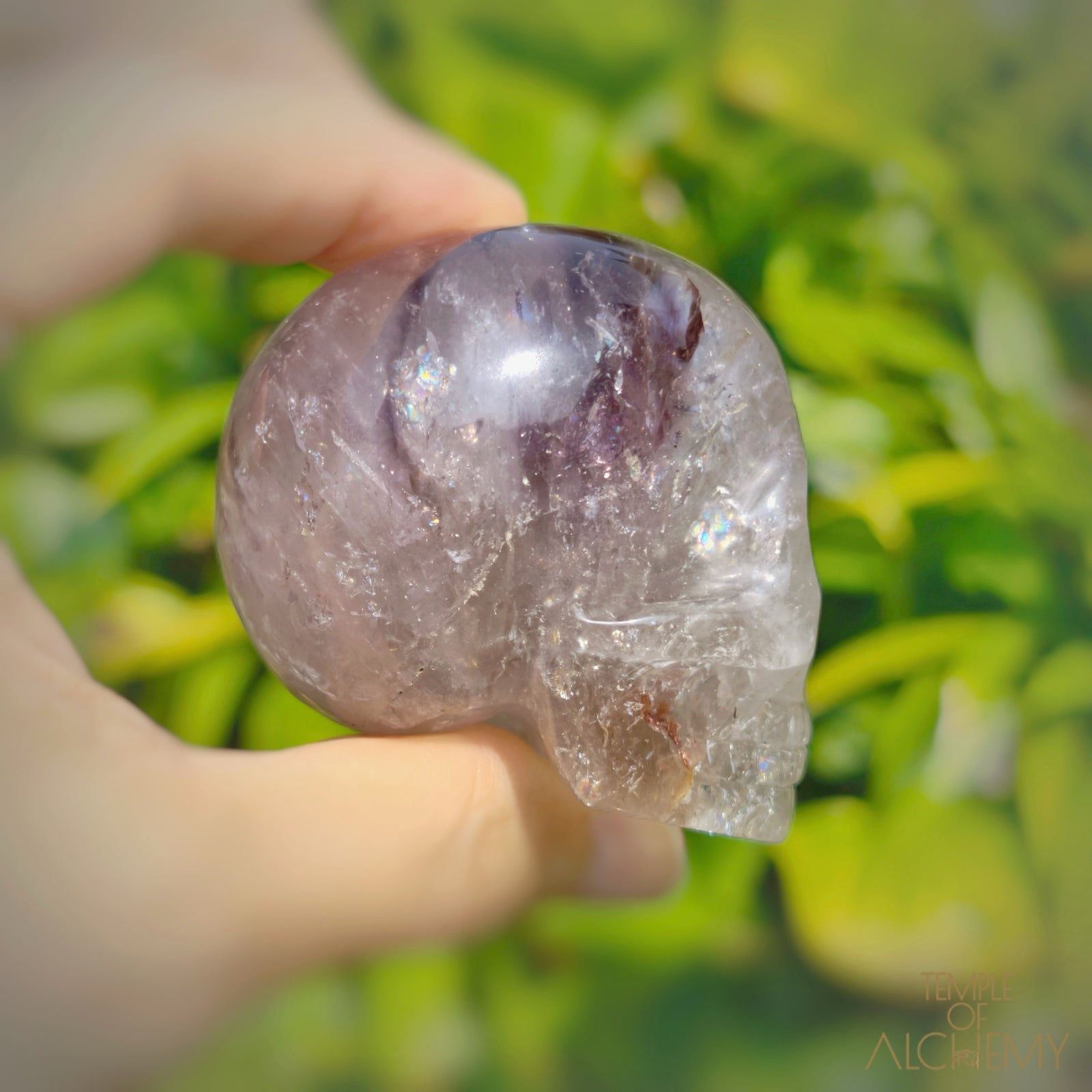Elestial Trapiche Phantom Amethyst
