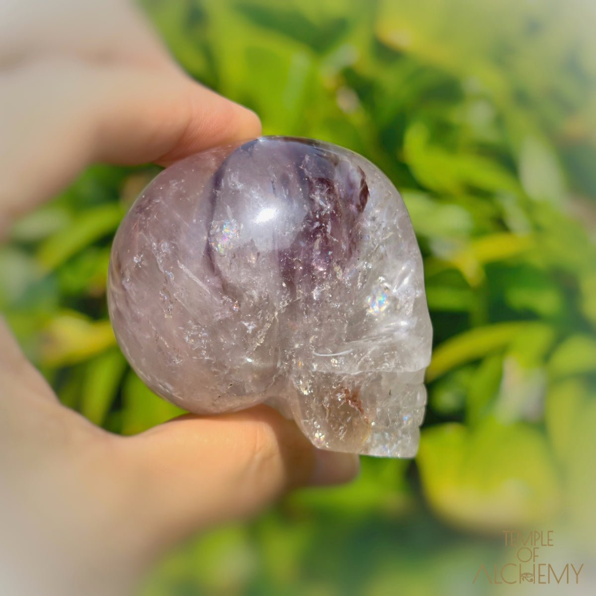 Elestial Trapiche Phantom Amethyst