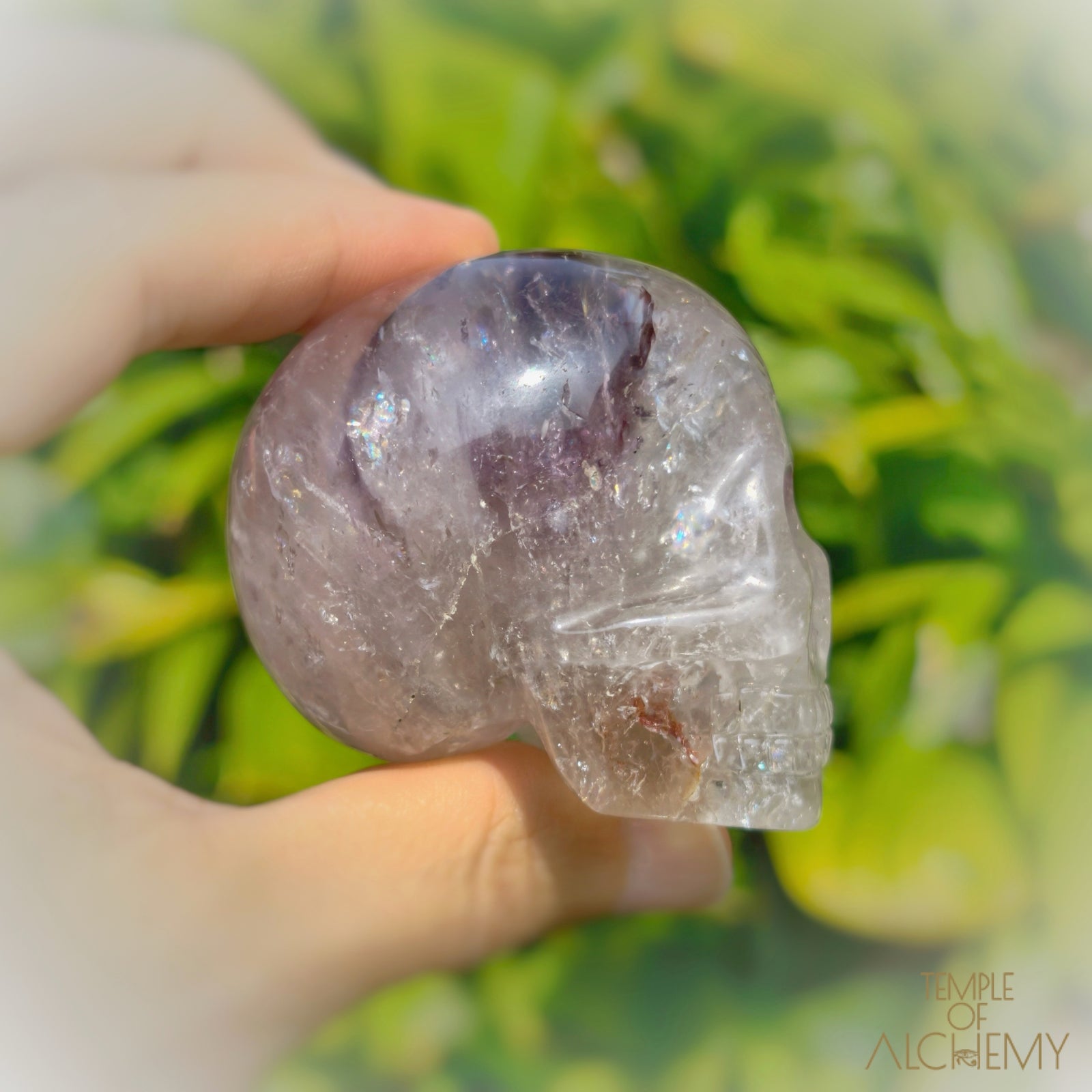 Elestial Trapiche Phantom Amethyst