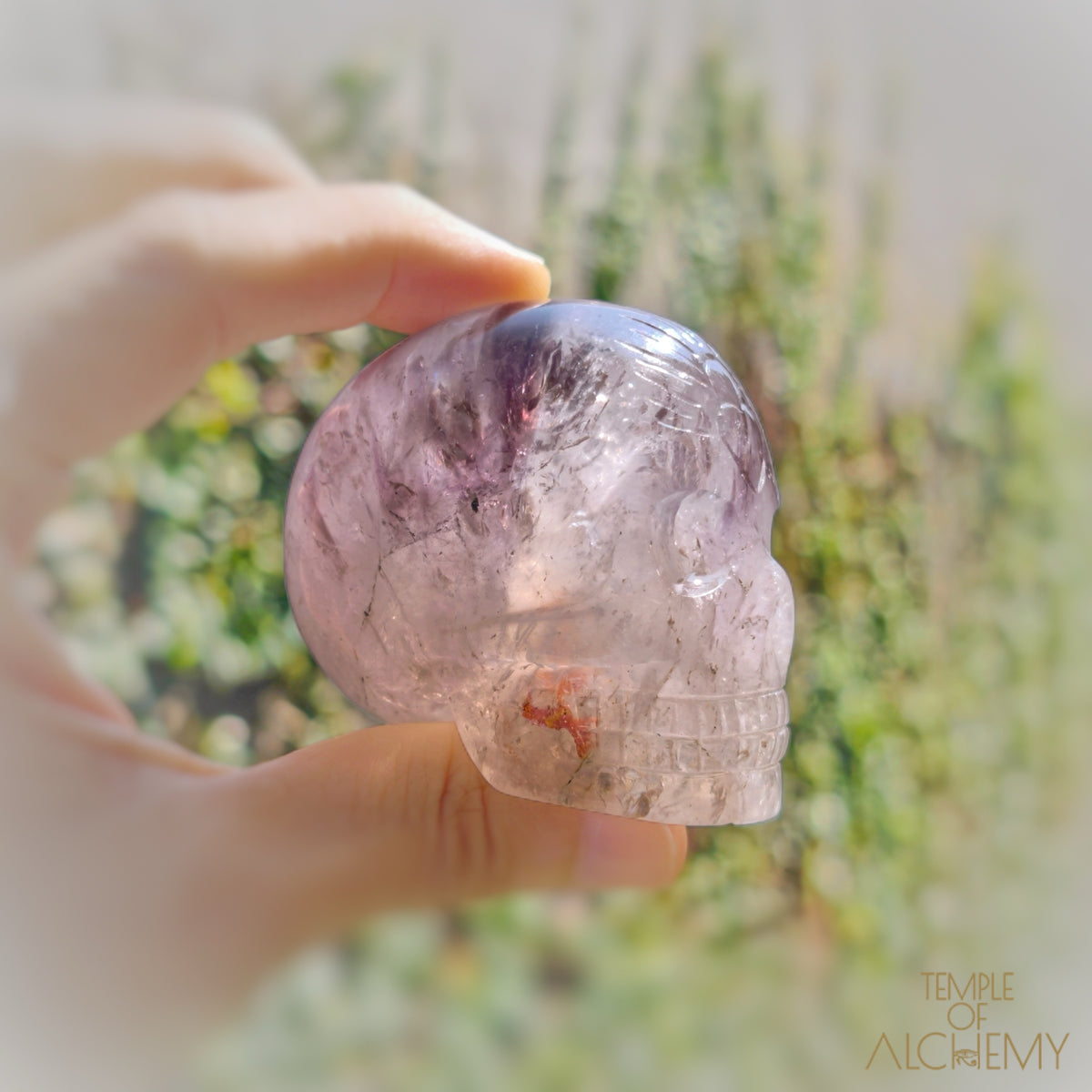 Elestial Trapiche Phantom Amethyst