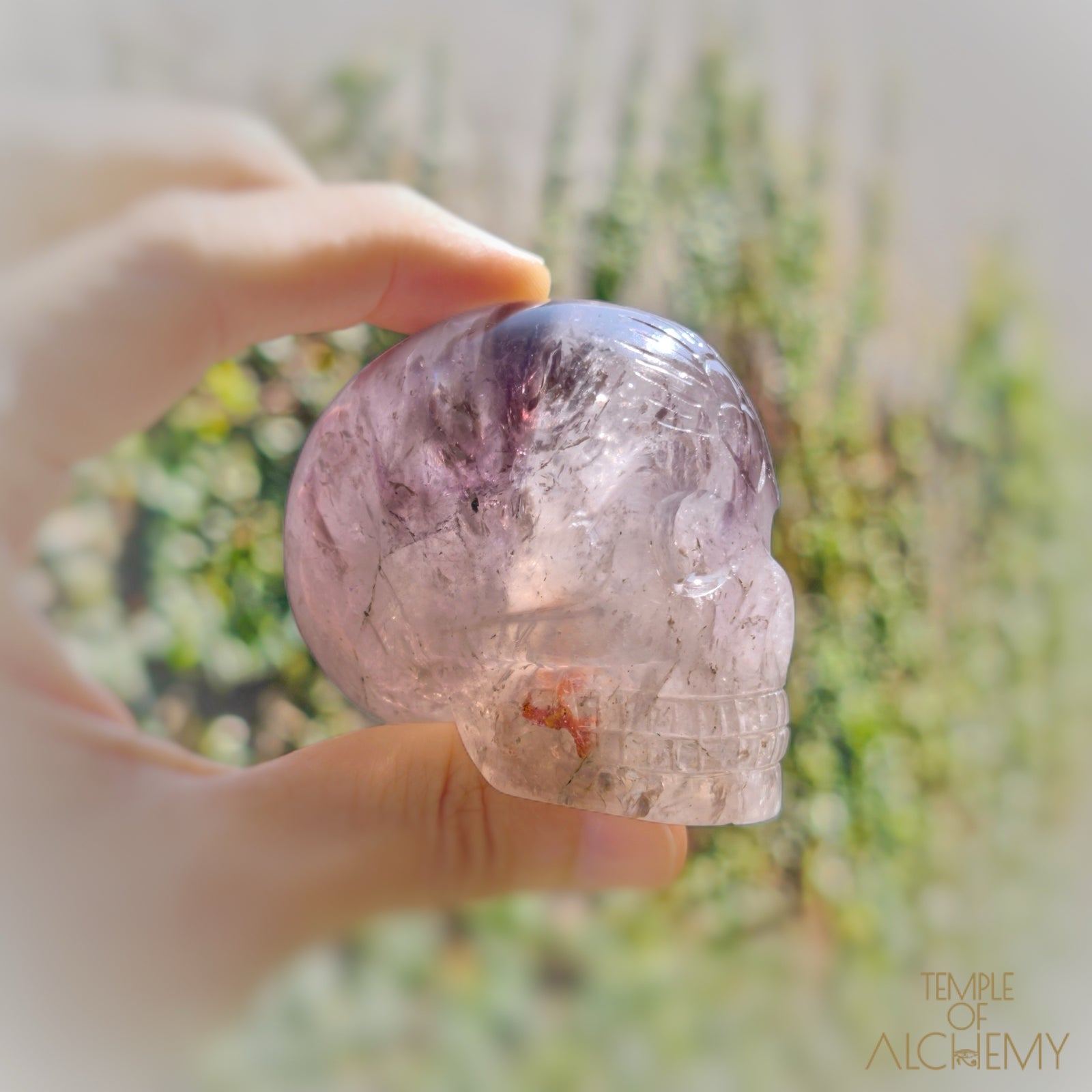 Elestial Trapiche Phantom Amethyst